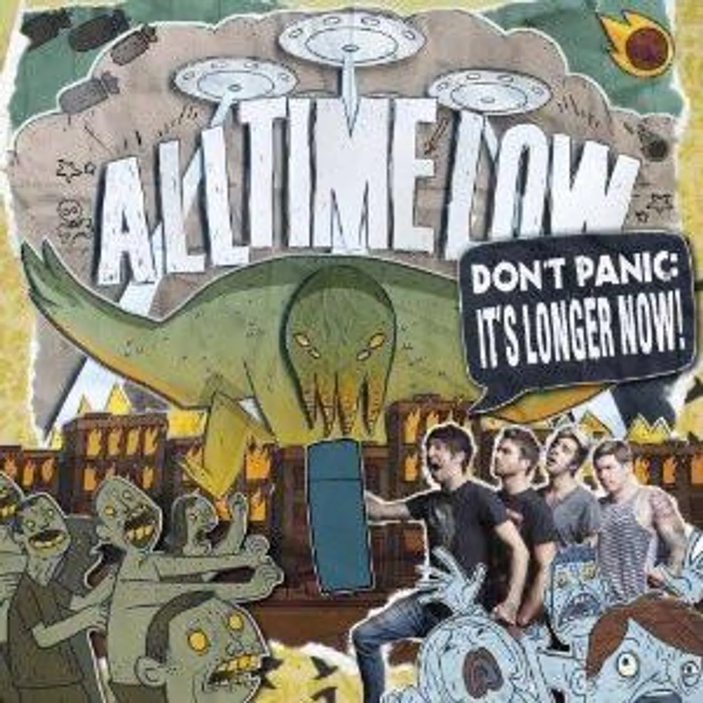 All Time Low Don't Panic: It's Longer Now Vinyl Record