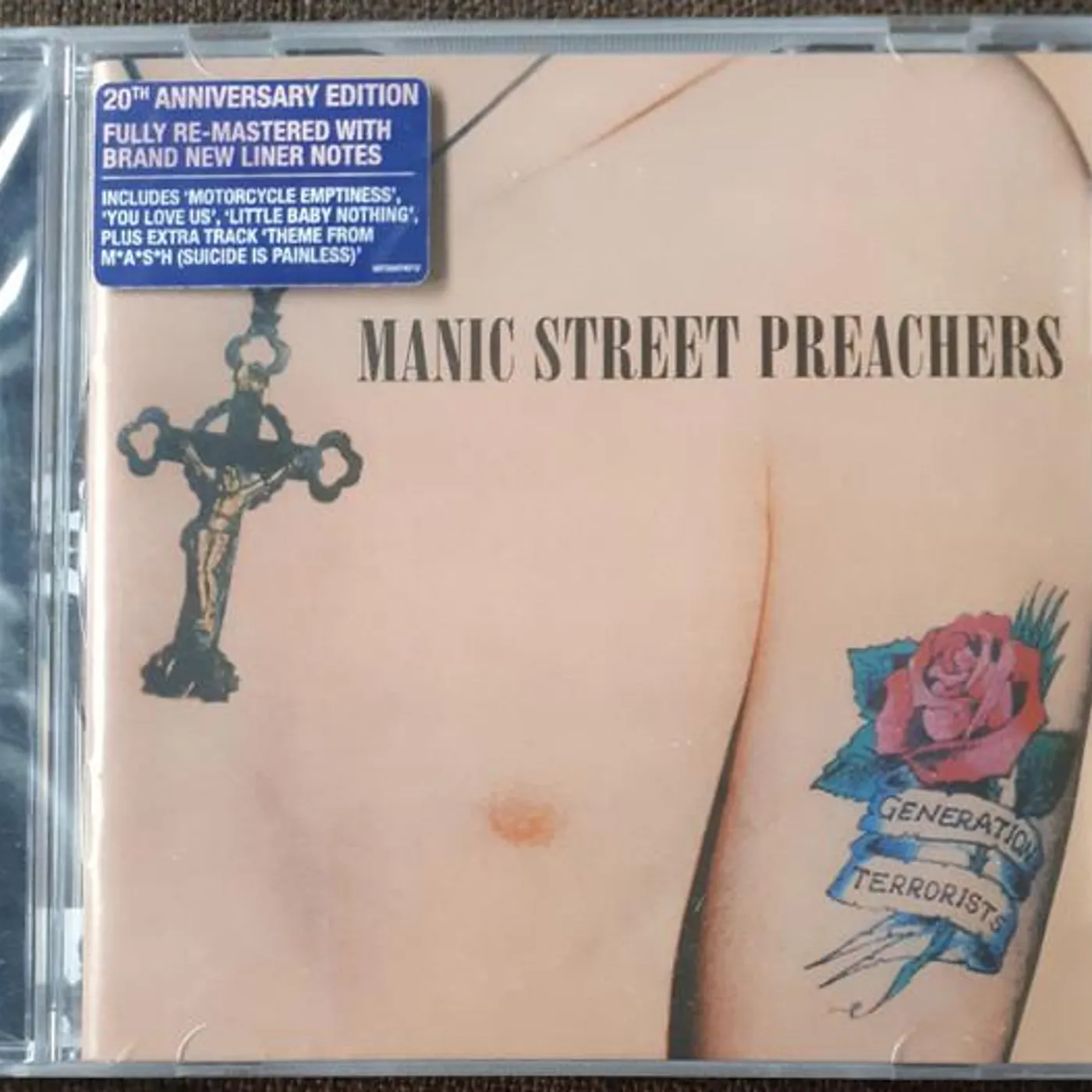 Manic Street Preachers GENERATION TERRORISTS CD