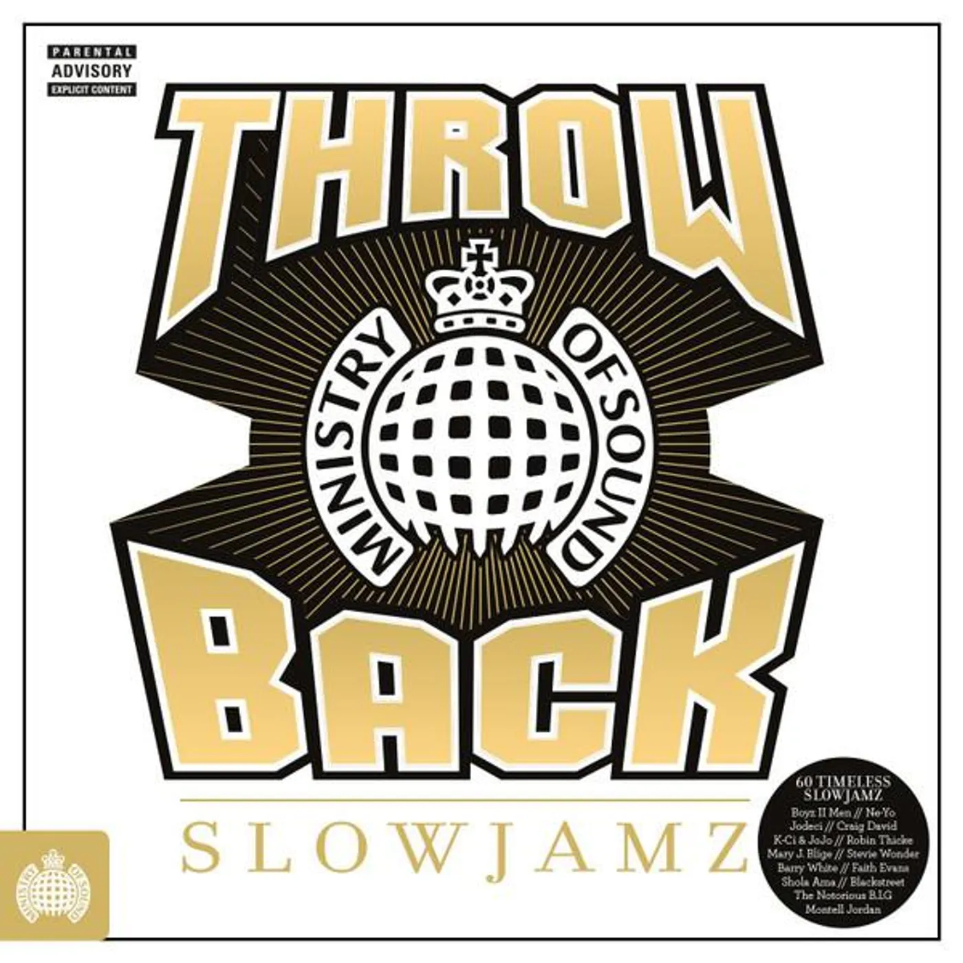 Various Artists  MINISTRY OF SOUND: THROWBACK SLOWJAMS / VAR CD