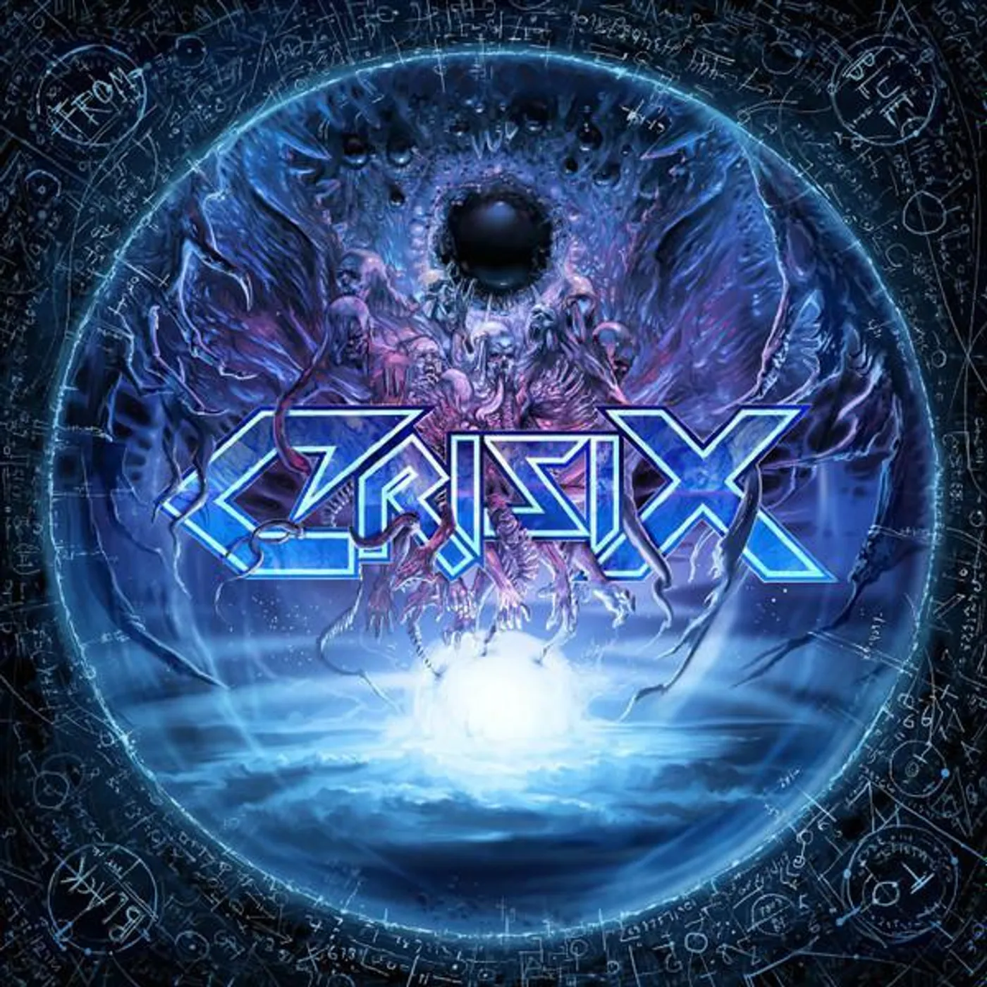 Crisix From Blue to Black Vinyl Record