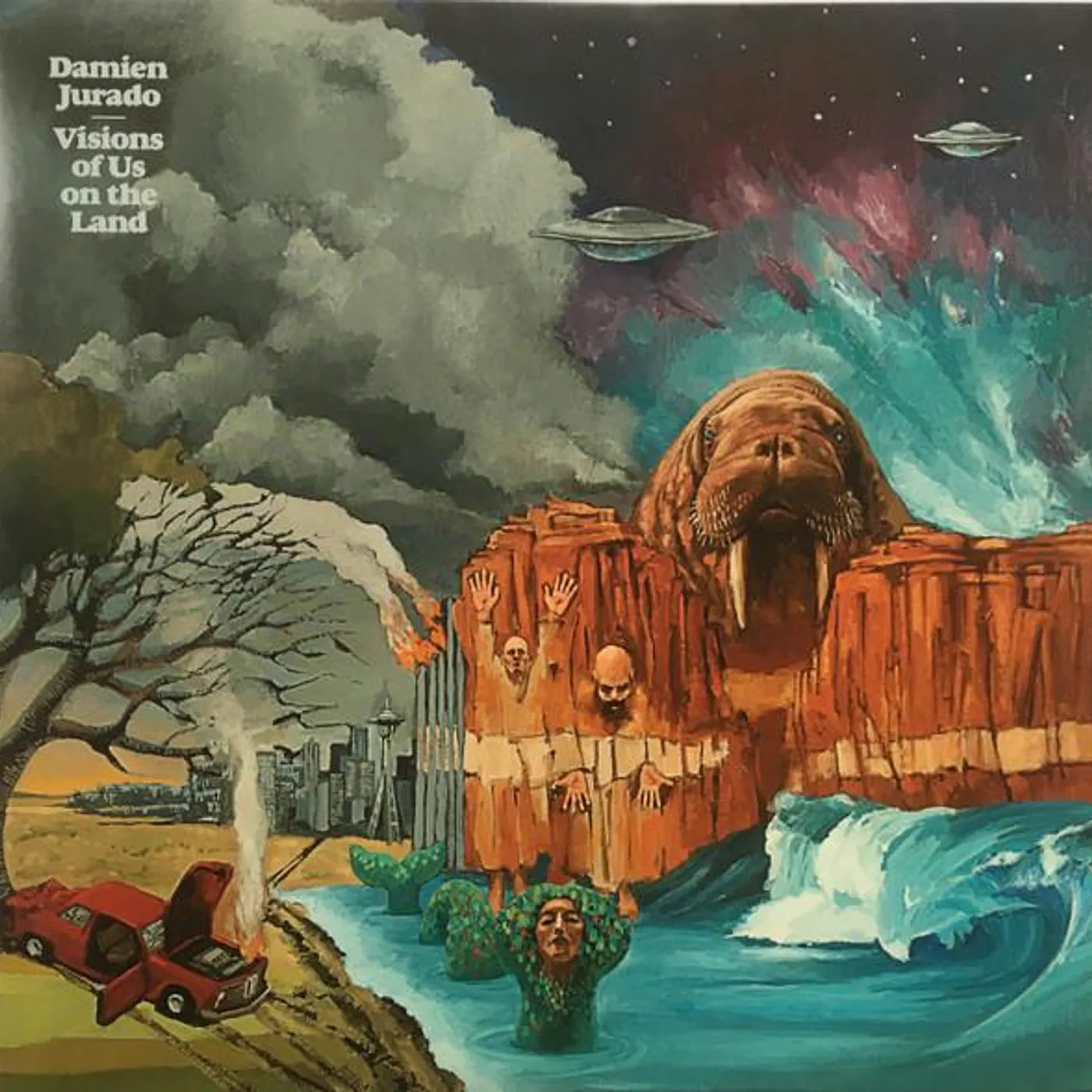 Damien Jurado VISION OF US ON THE LAND Vinyl Record