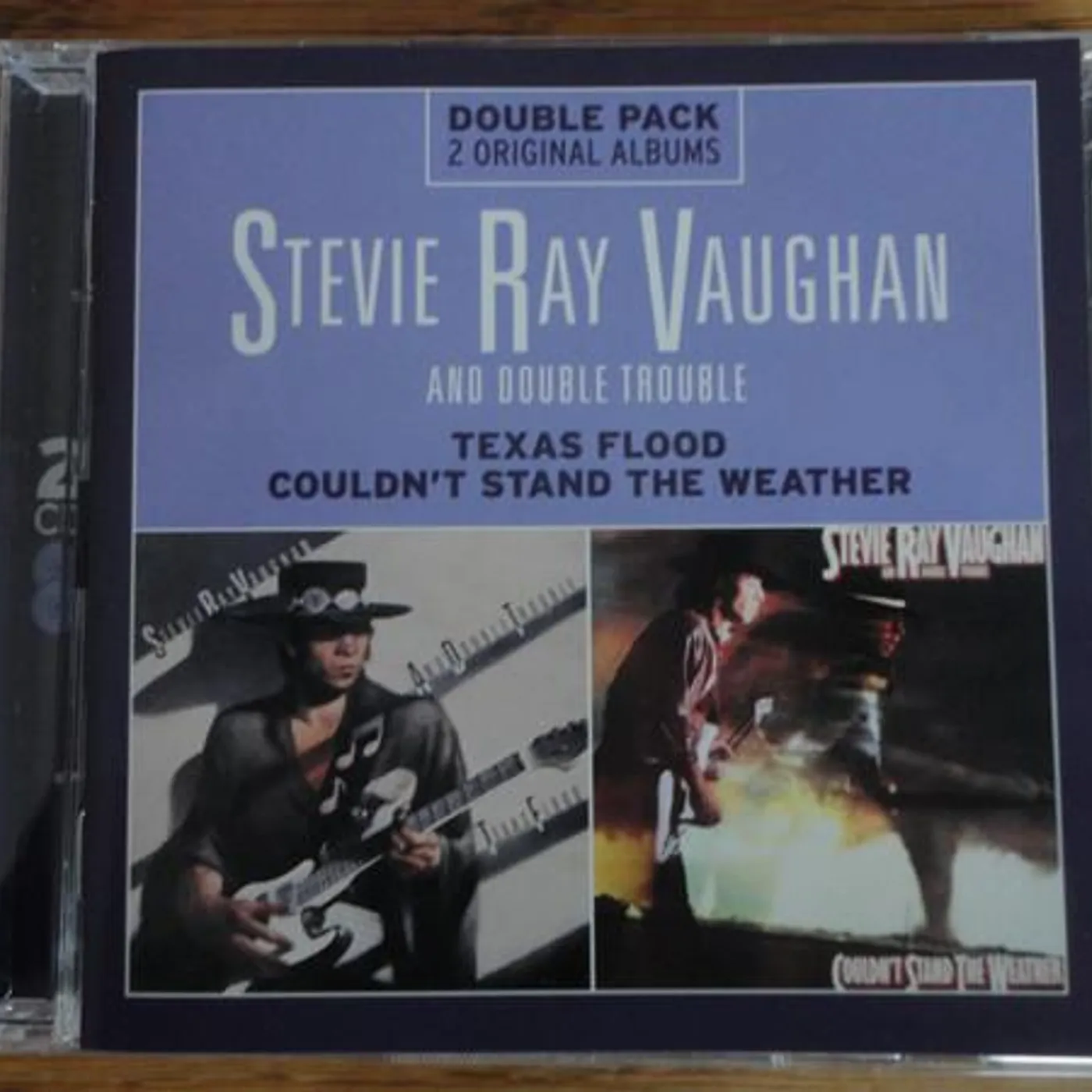 Stevie Ray Vaughan TEXAS FLOOD/COULDN'T STAND THE WEATHER CD