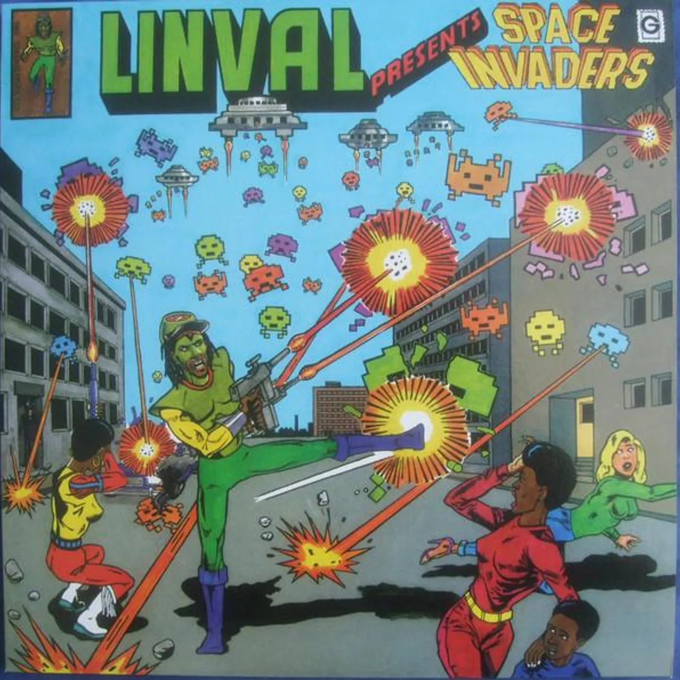 Linval Thompson LP - Linval Present Meets Space In (Vinyl)