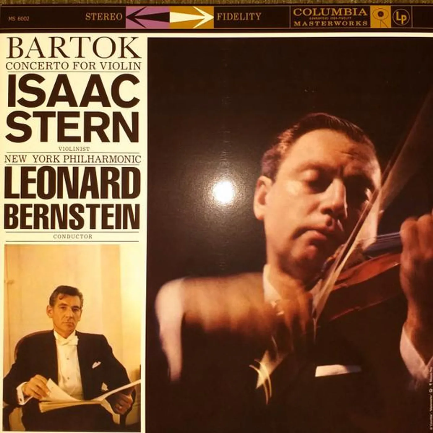 Isaac Stern Bartok: Concerto for Violin Vinyl Record