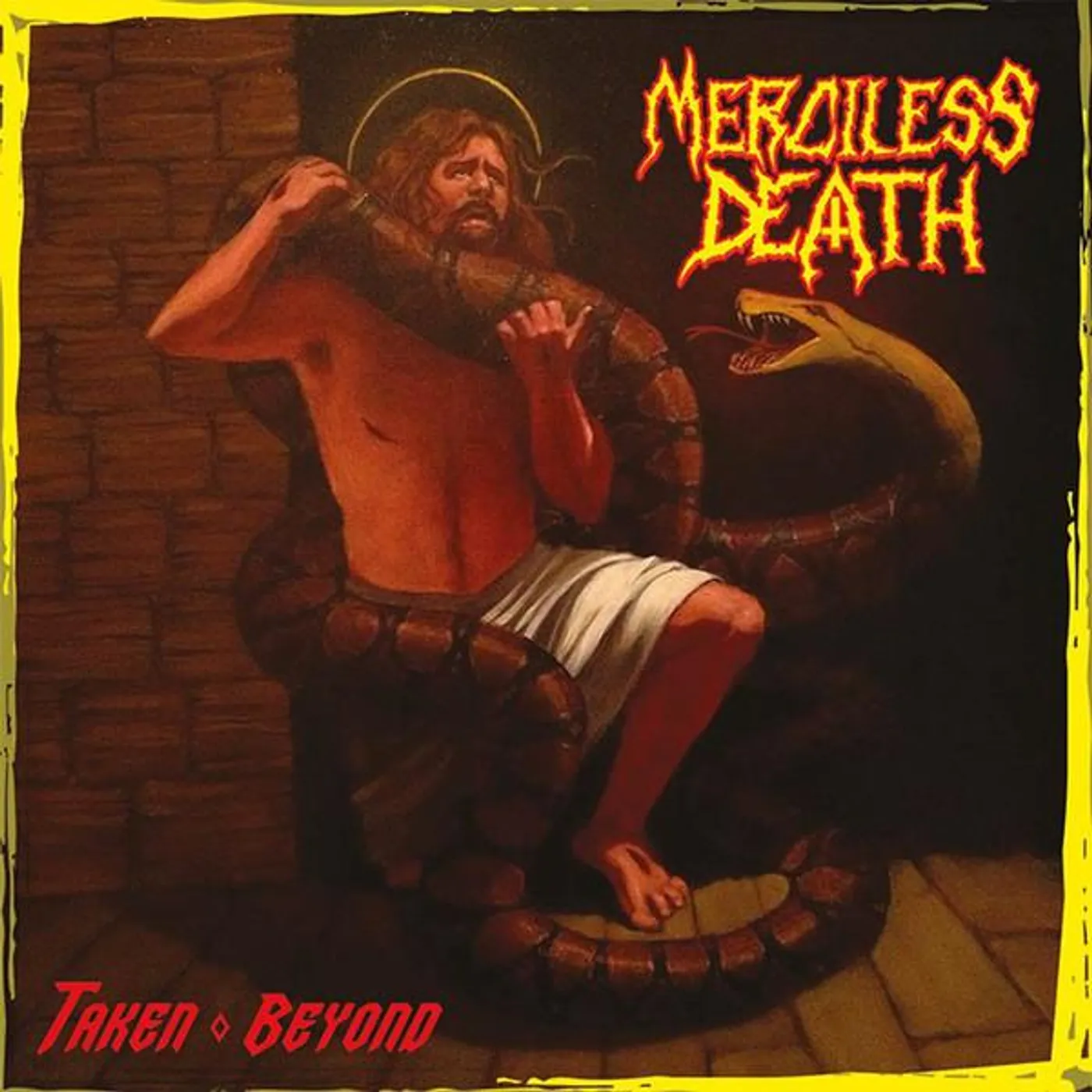 Merciless Death TAKEN BEYOND (YELLOW VINYL/LIMITED) Vinyl Record