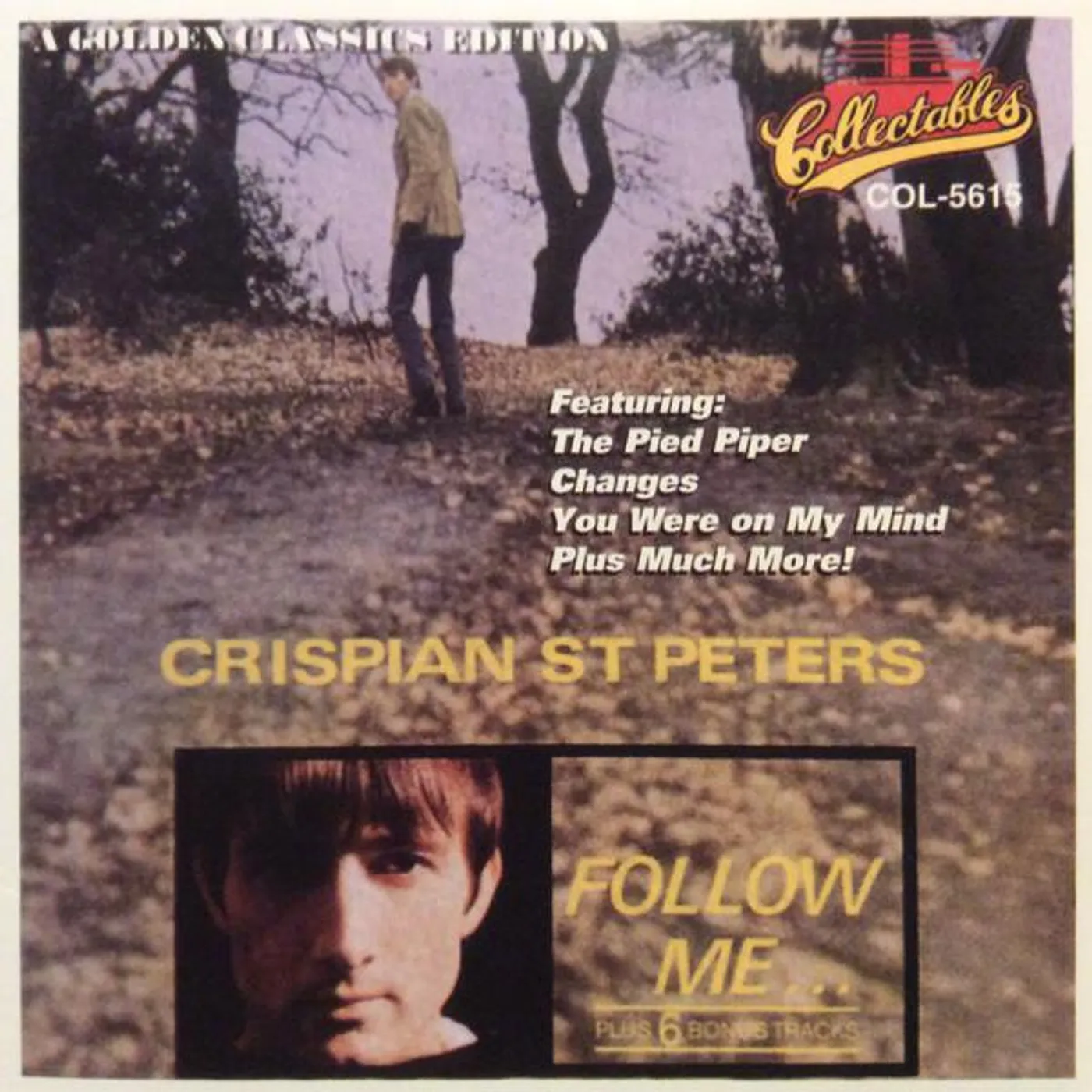 Crispian St. Peters FOLLOW ME - A GOLDEN CLASSICS EDITION CD