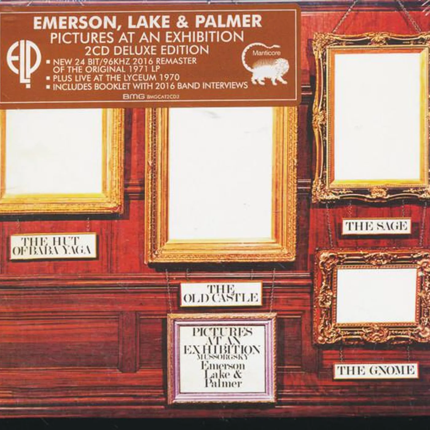 Emerson, Lake & Palmer PICTURES AT AN EXHIBITION CD