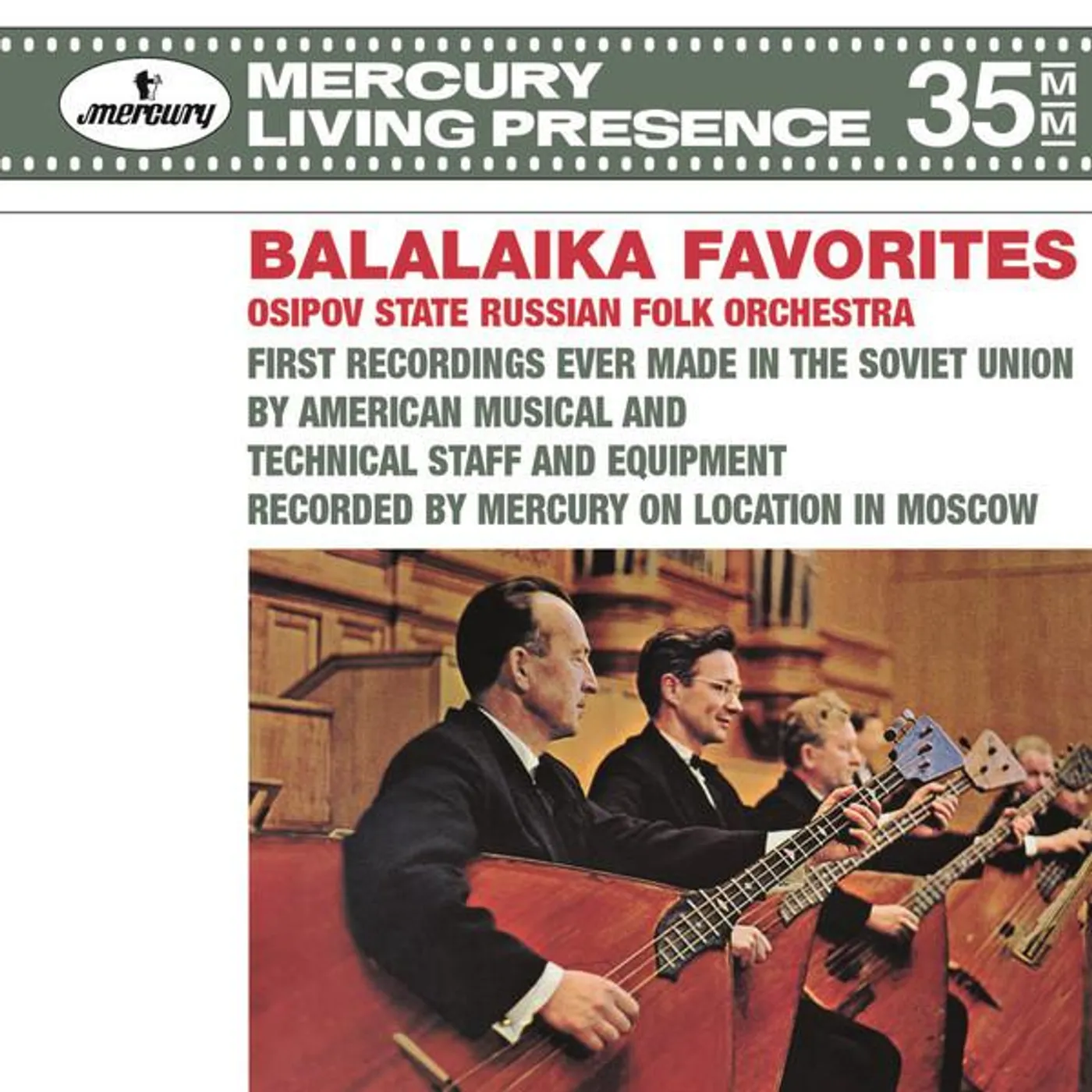 Osipov State Russian Folk Orchestra & Vitaly Gnutov BALALAIKA FAVOURITES Vinyl Record