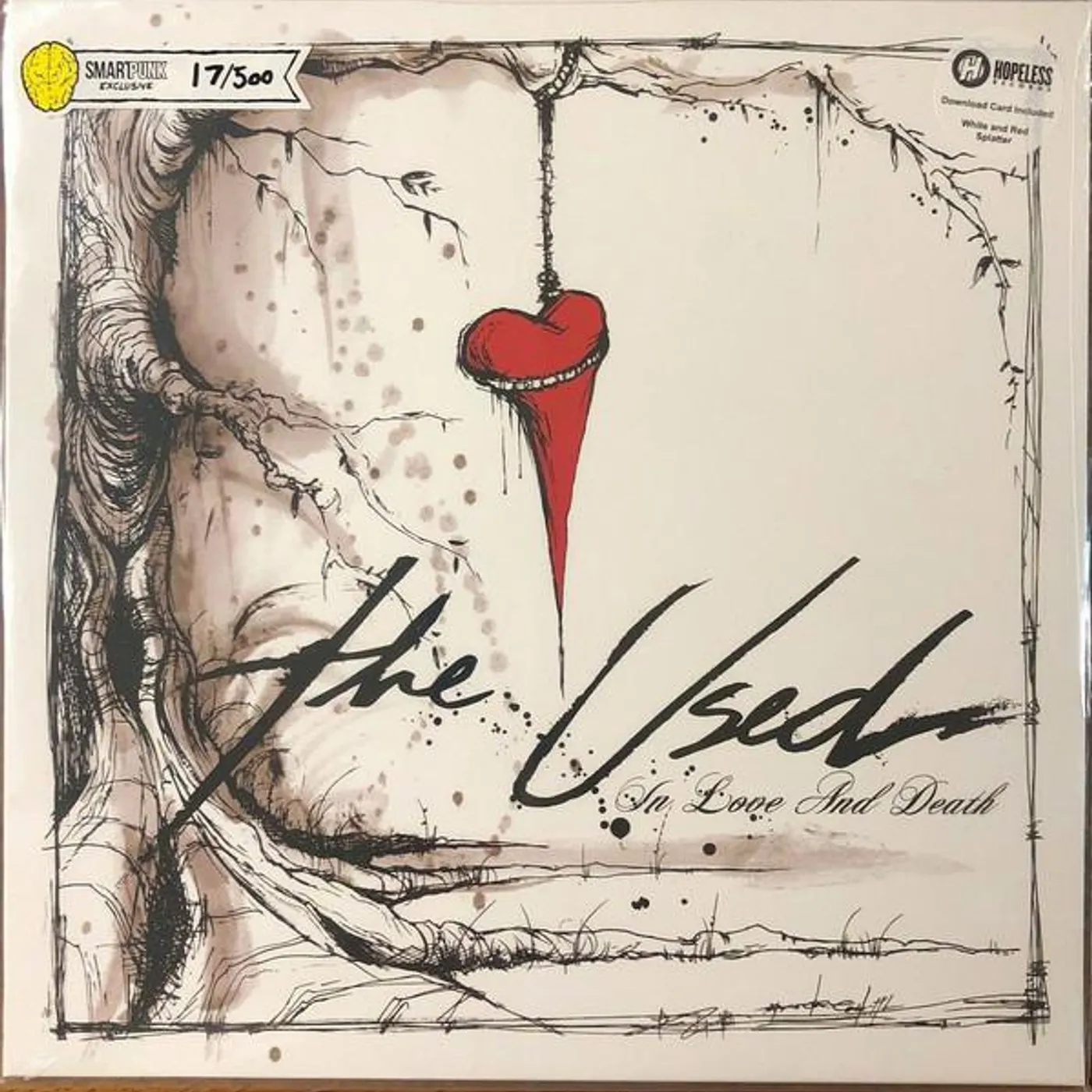 The Used IN LOVE & DEATH Vinyl Record