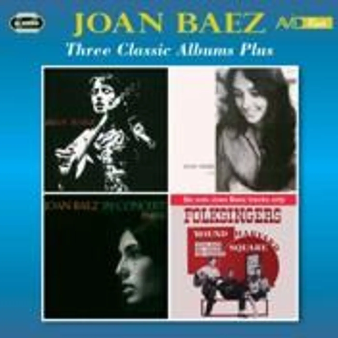 3 CLASSIC ALBUMS PLUS (JOAN BAEZ / JOAN BAEZ VOL 2 / IN CONCERT - PART 1) CD