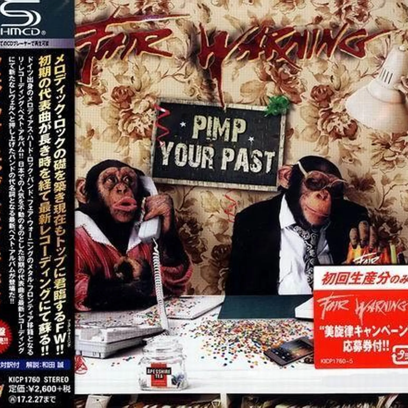 Fair Warning PIMP YOUR PAST CD