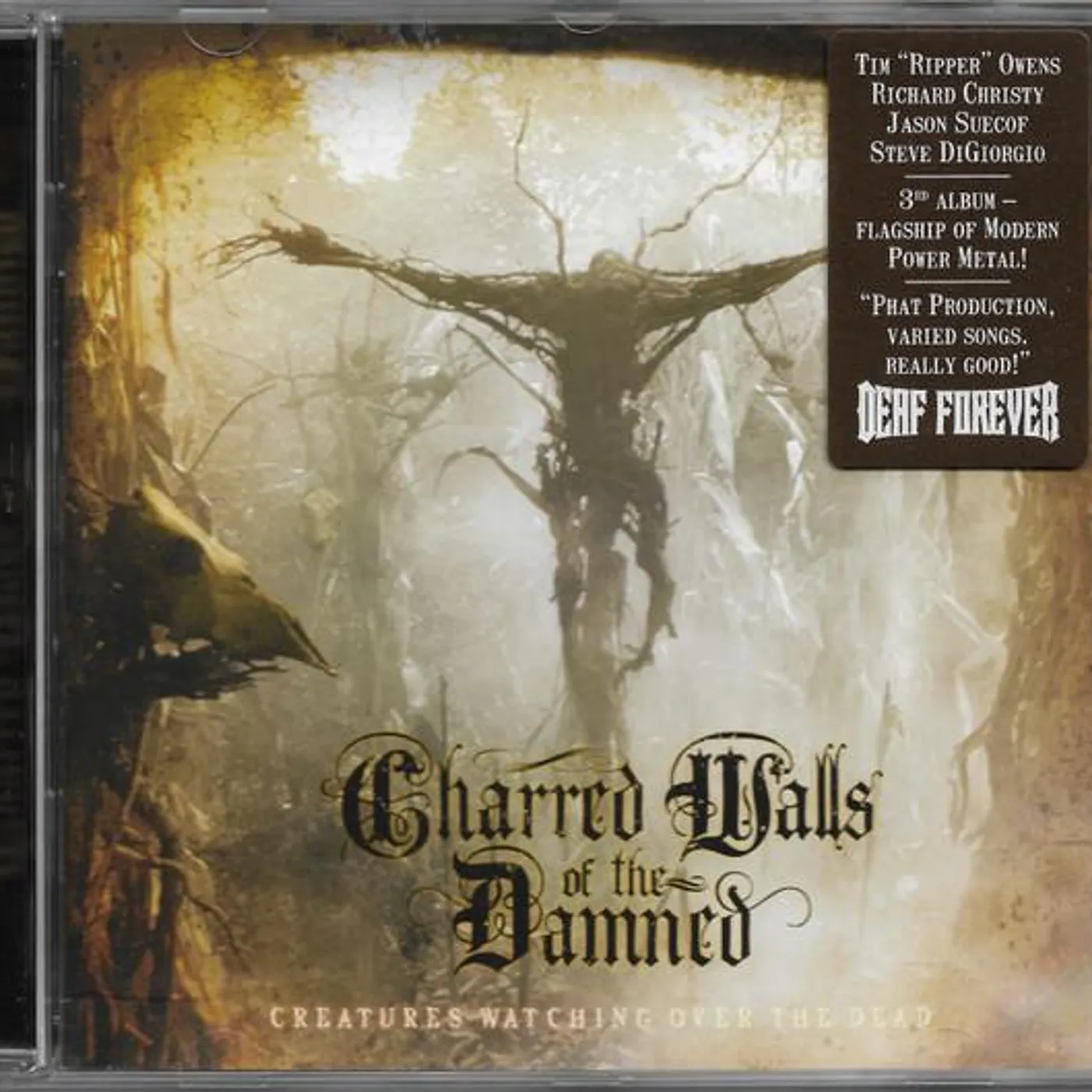 Charred Walls Of The Damned CREATURES WATCHING OVER THE DEAD CD