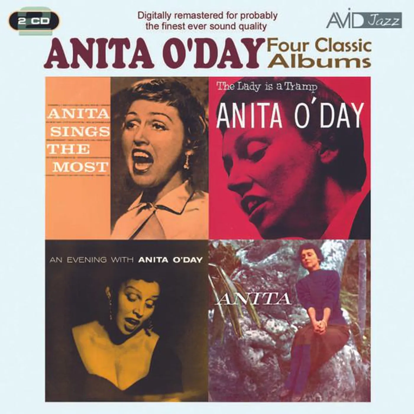 Anita O'Day FOUR CLASSIC ALBUMS CD