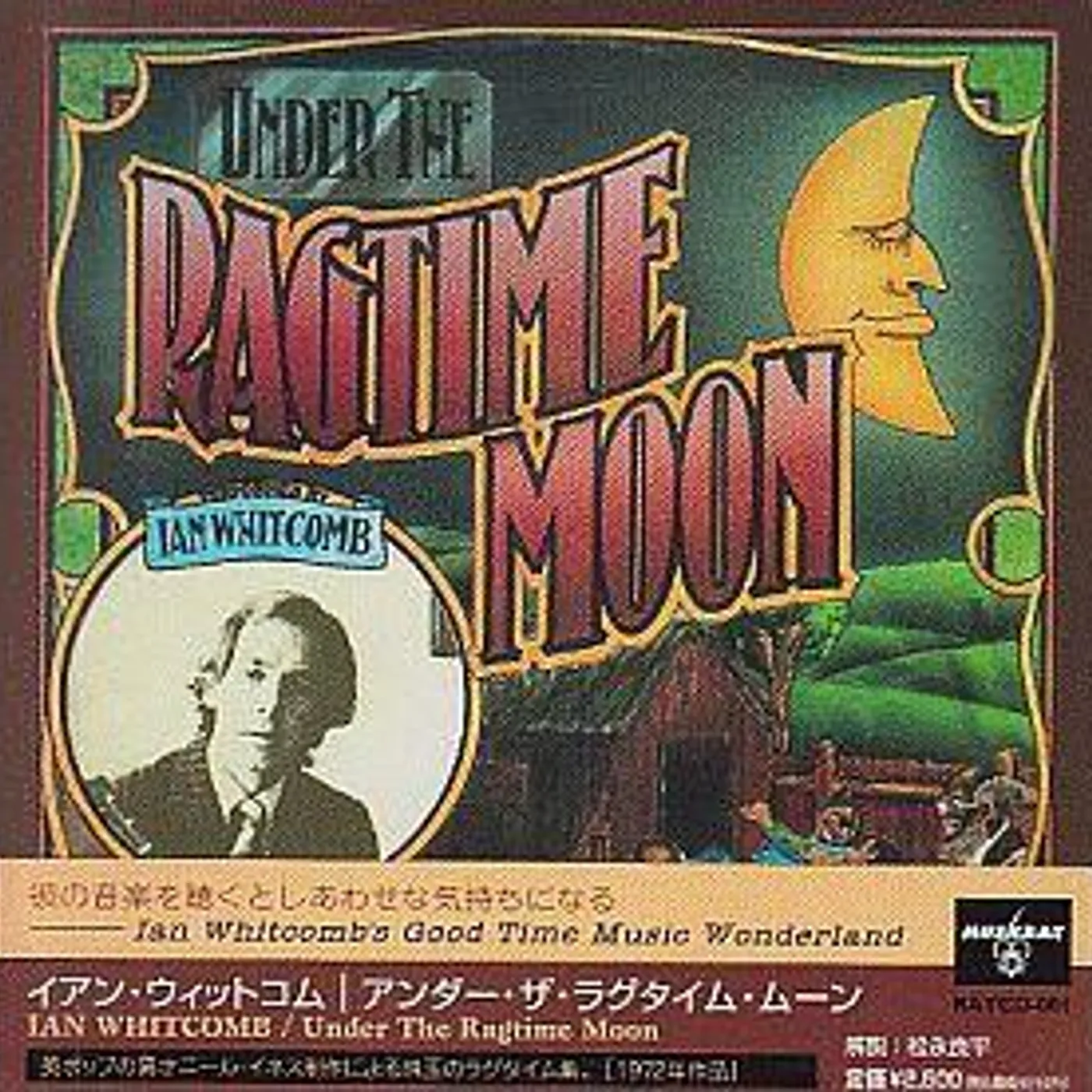 Ian Whitcomb UNDER THE RAGTIME MOON (MINI LP SLEEVE) CD