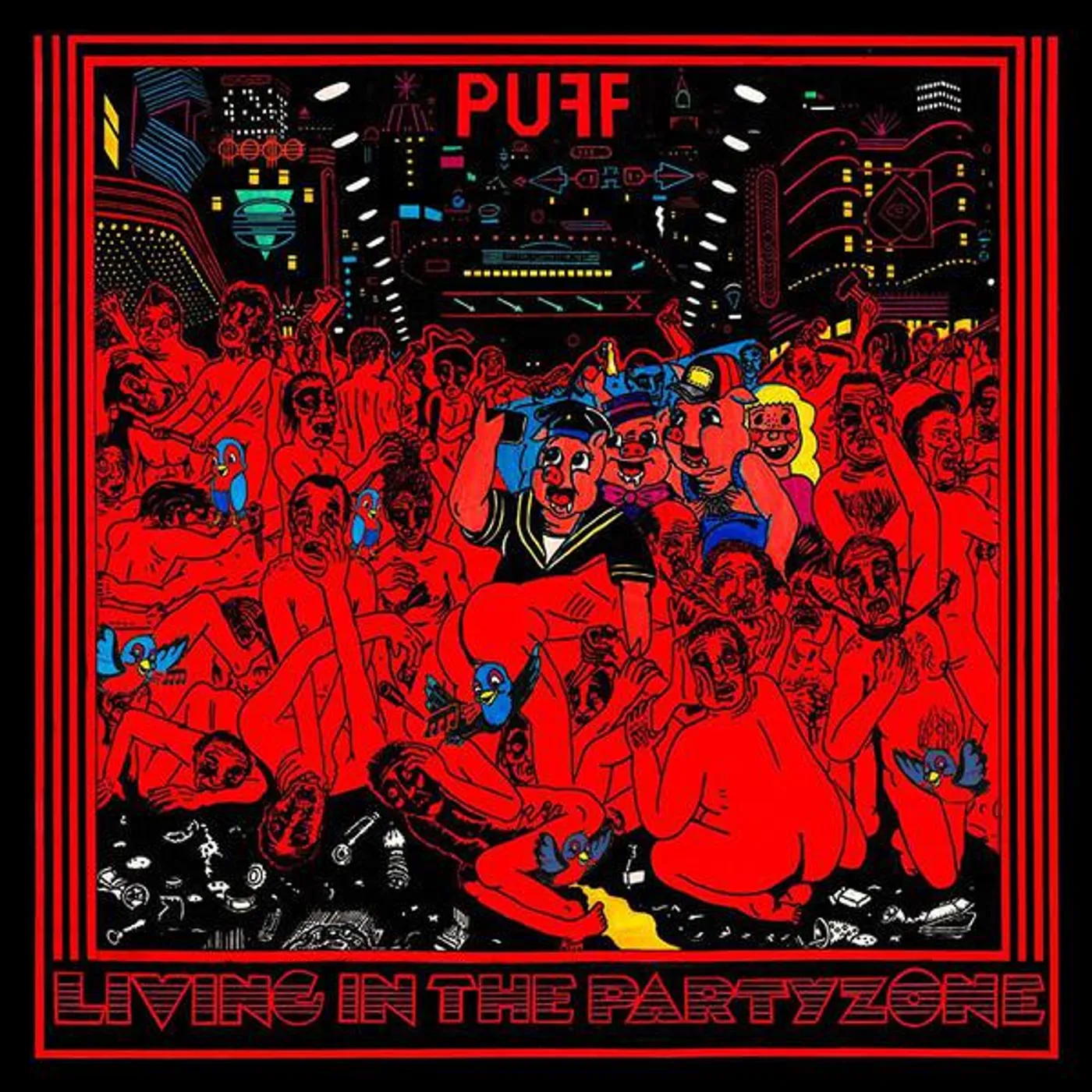PUFF LIVING IN THE PARTYZON CD