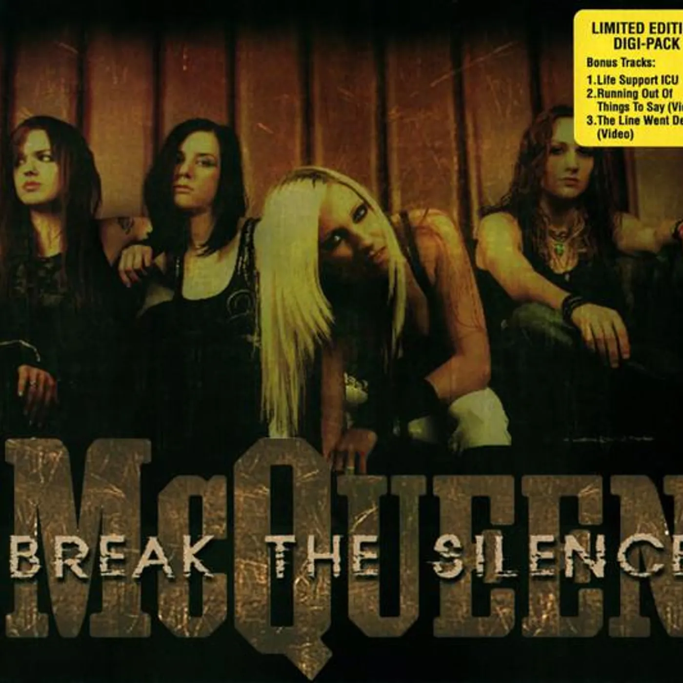 McQueen BREAK THE SILENCE CD