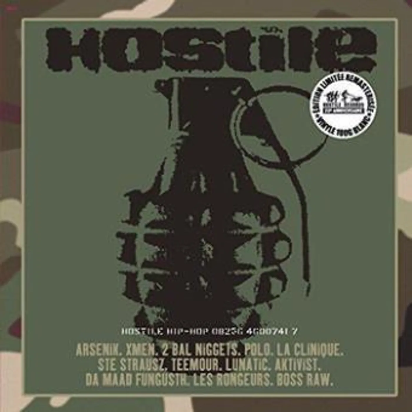Divers HOSTILE HIPHOP 1 V BLANC Vinyl Record