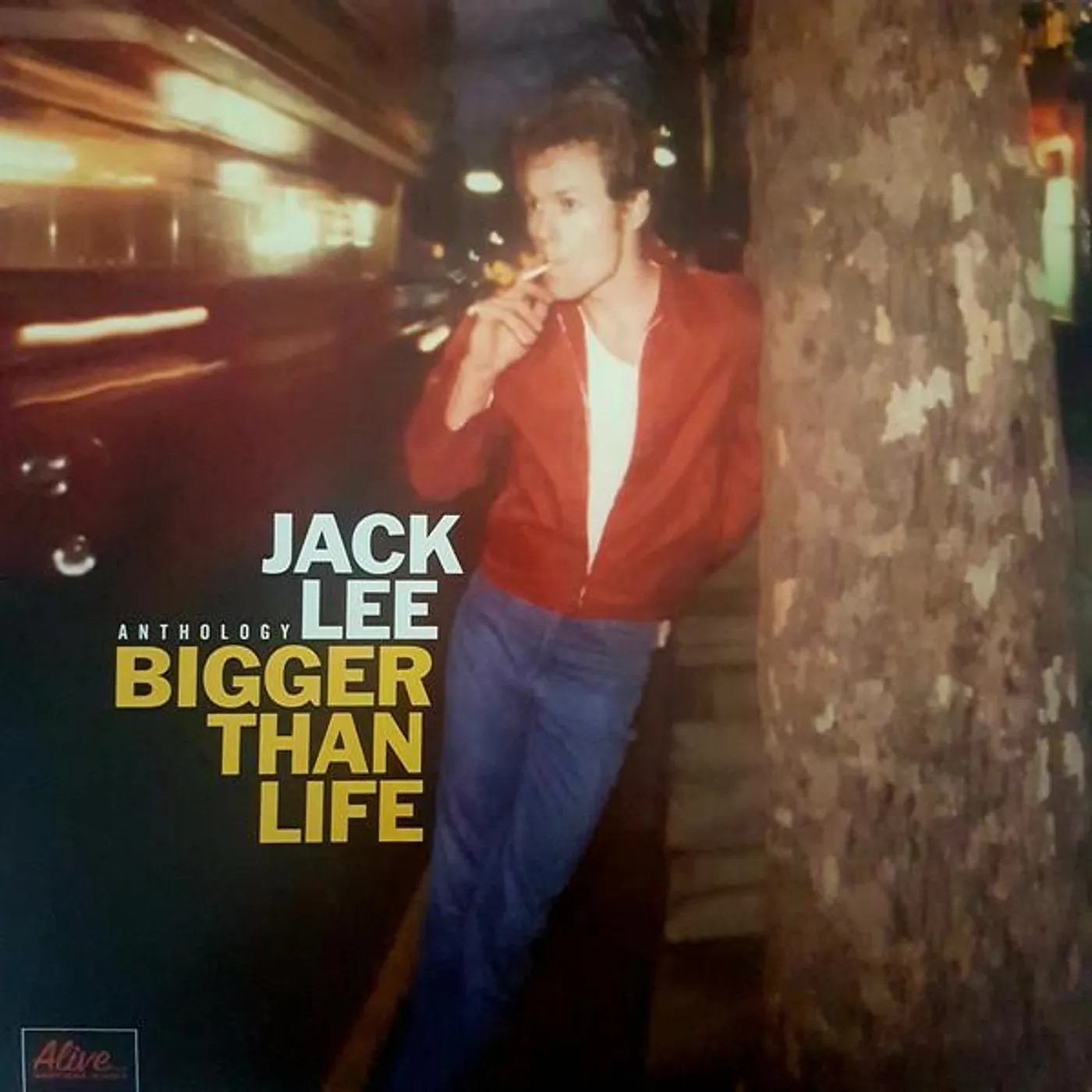Jack Lee BIGGER THAN LIFE Vinyl Record