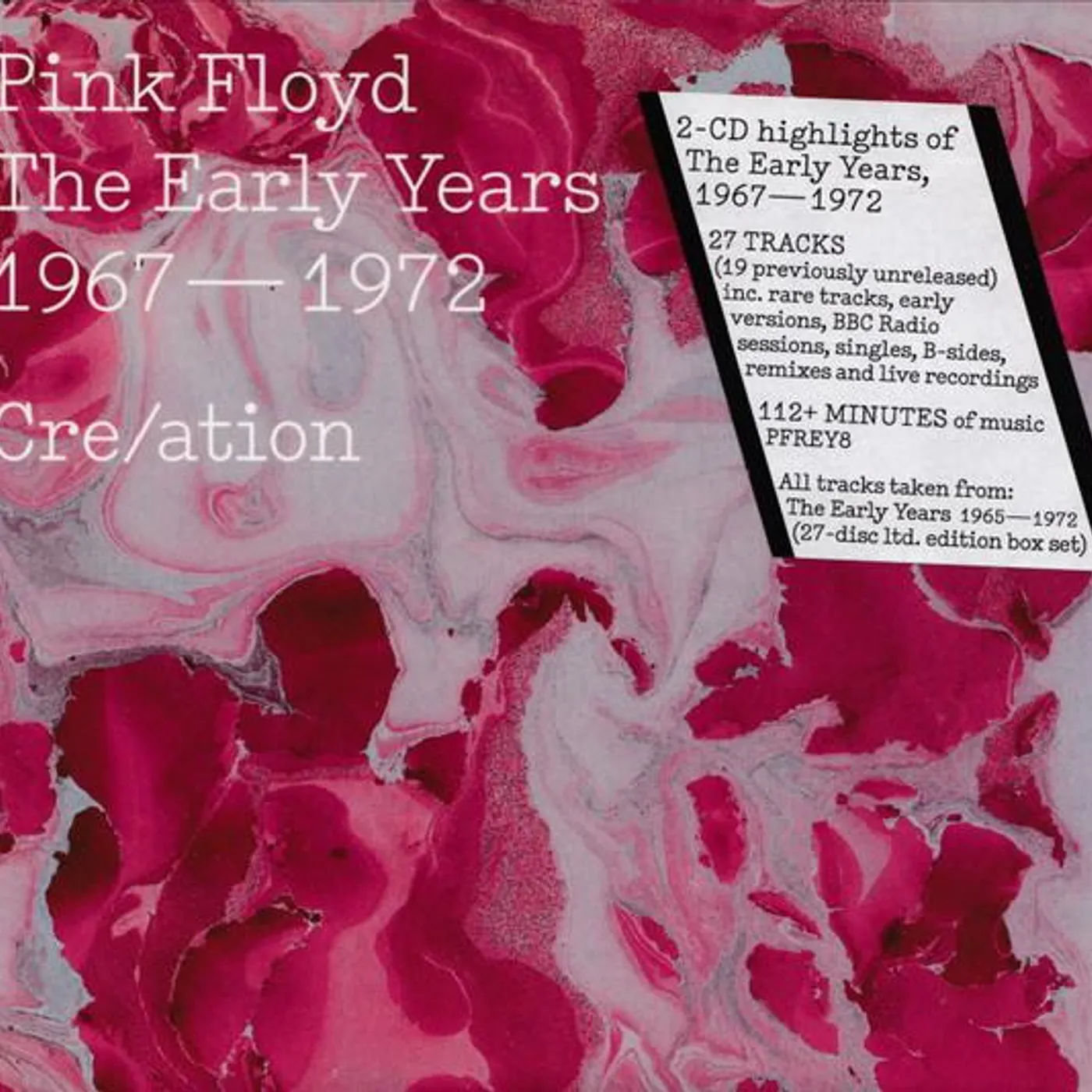 Pink Floyd EARLY YEARS 1967-72 CD
