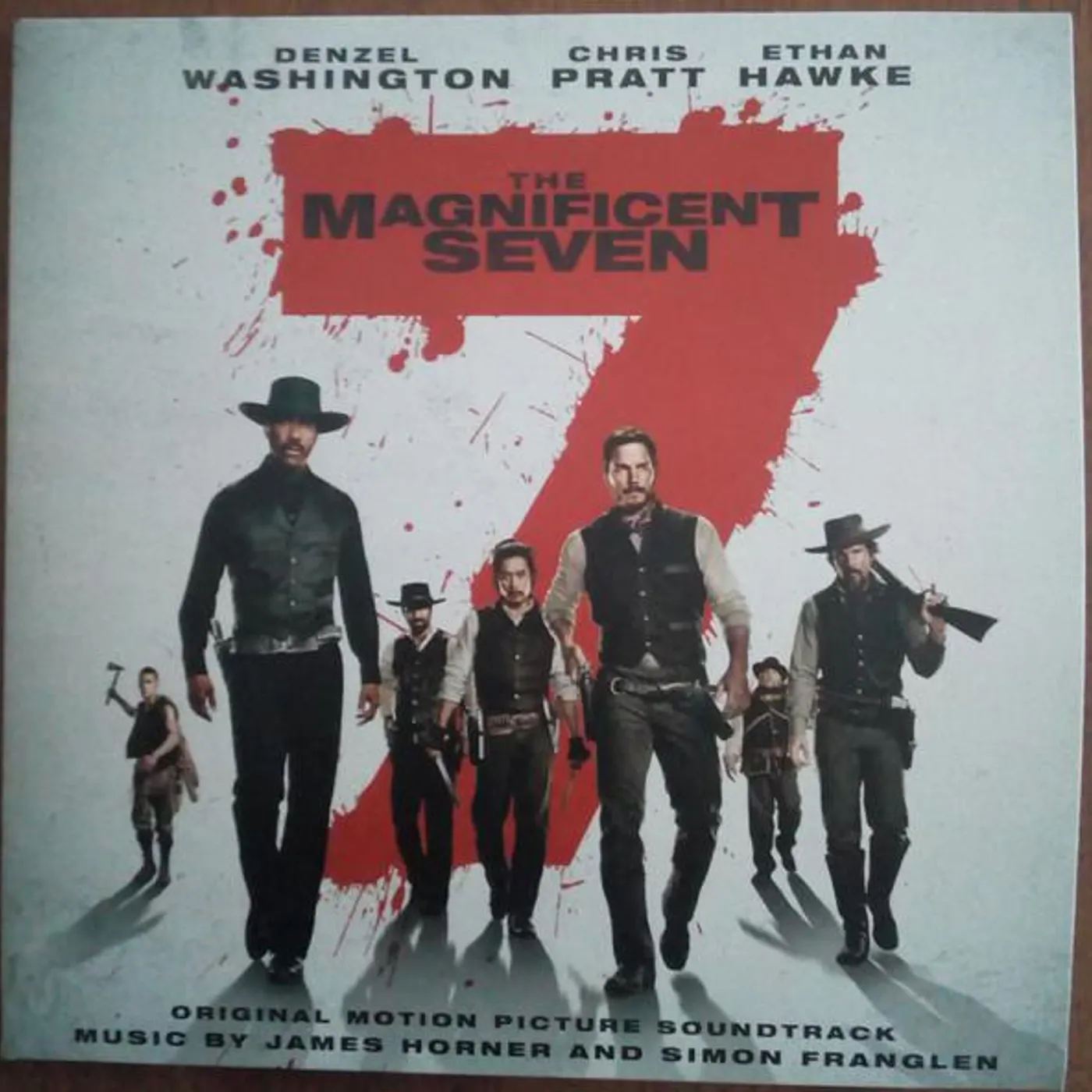 James Horner & Simon Franglen MAGNIFICENT SEVEN OST (2LP/LIMITED RED VINYL/180G/INSERT/GATEFOLD) Vinyl Record