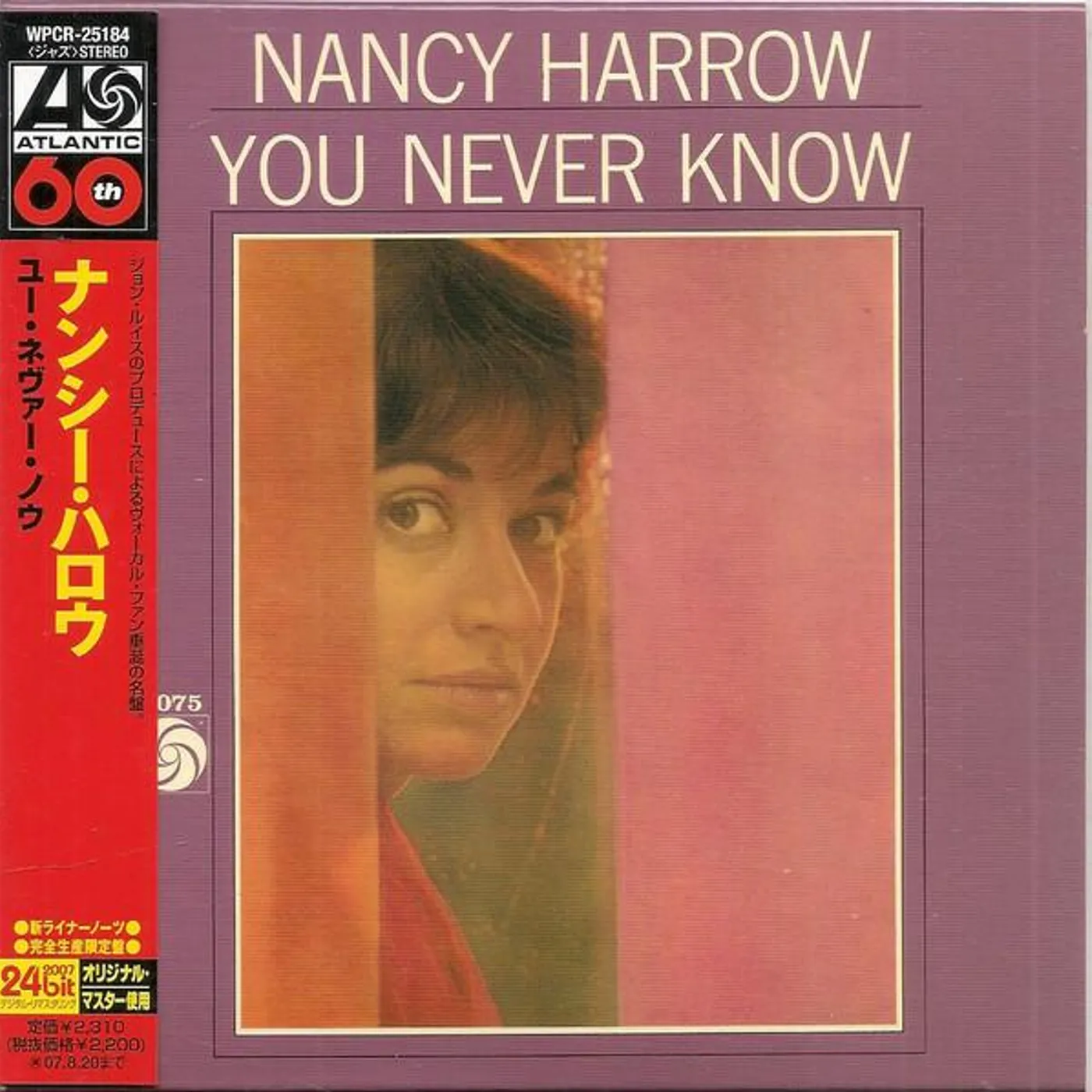 Nancy Harrow YOU NEVER KNOW CD
