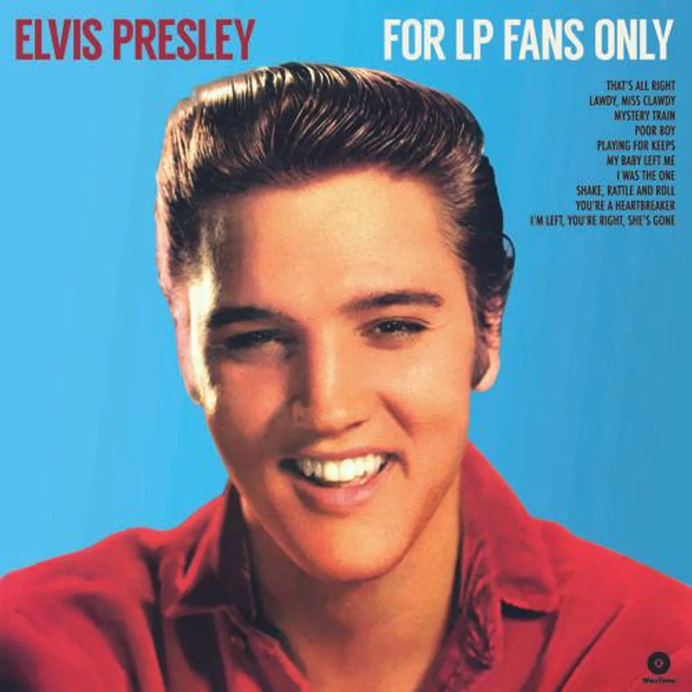 Elvis Presley FOR LP FANS ONLY PLUS 4 BONUS TRACKS Vinyl Record