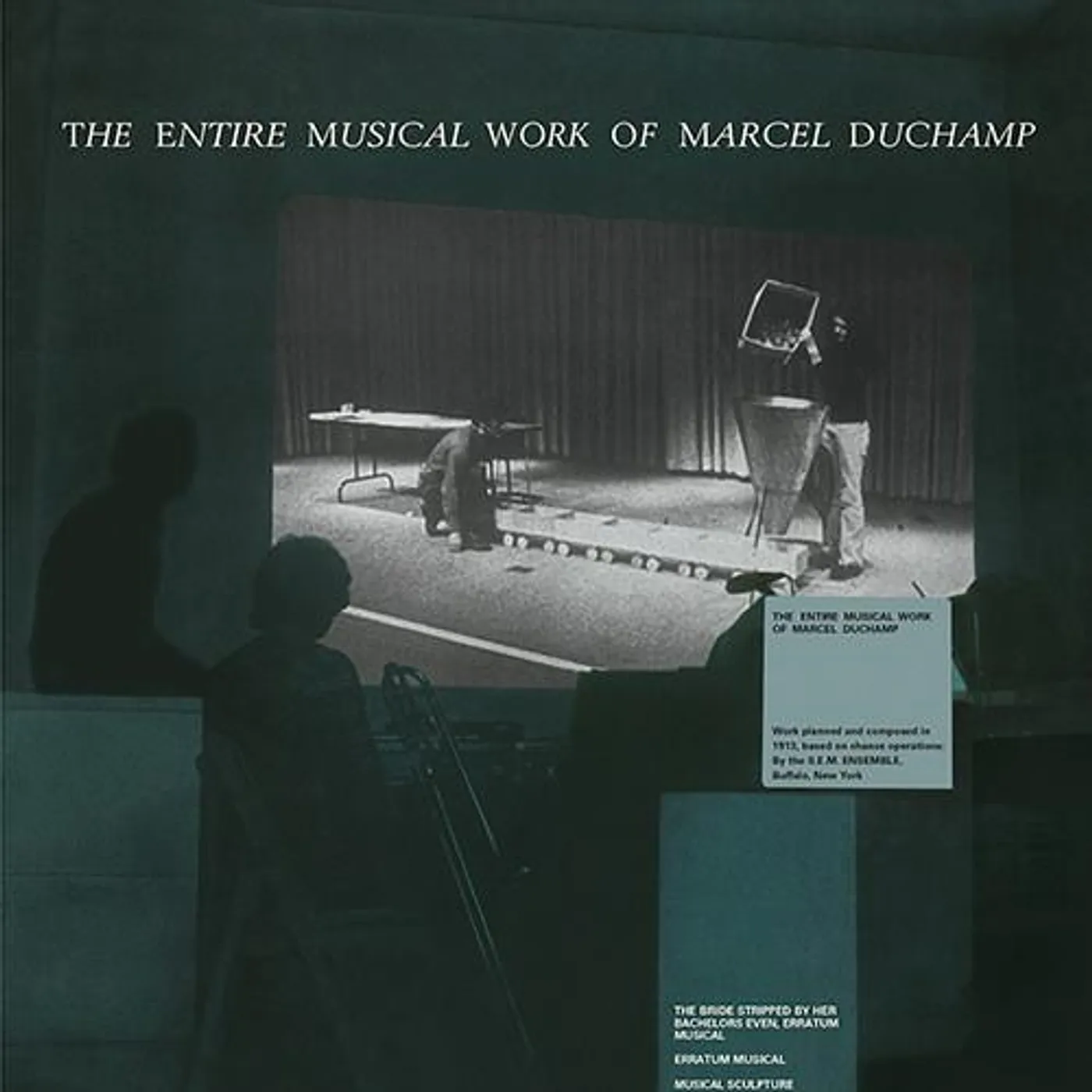 ENTIRE MUSICAL WORK OF MARCEL DUCHAMP Vinyl Record