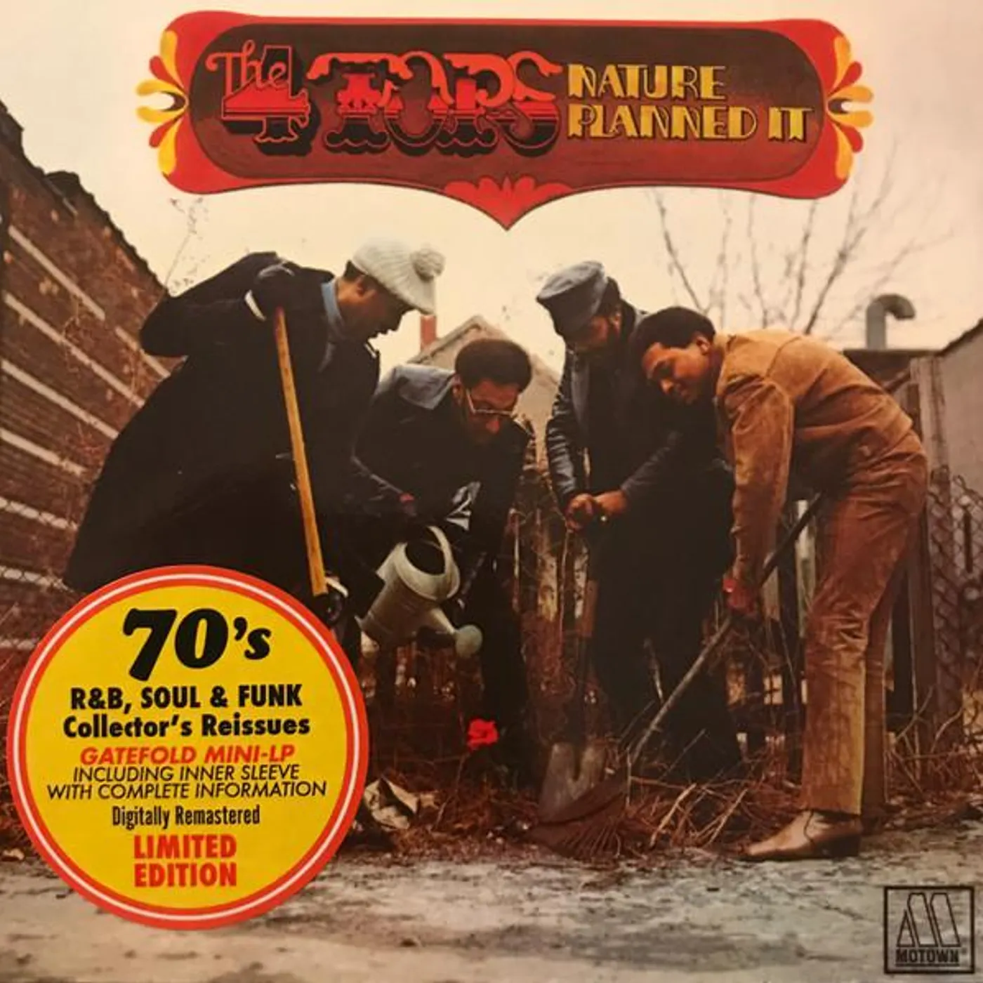 Four Tops NATURE PLANNED IT (LIMITED MINI LP JACKET/24BIT REMASTERED) CD