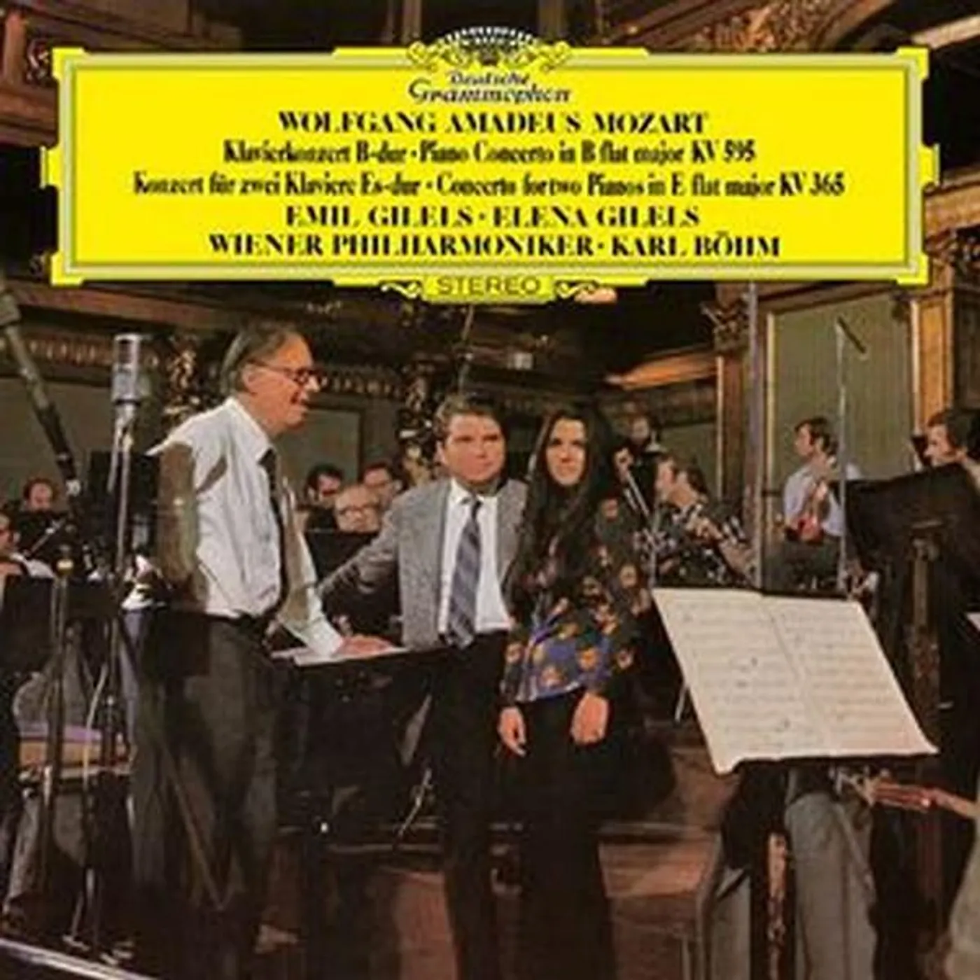 Mozart / Gilels / Gilels / Bohm / Wiener Philharmo Mozart: Piano Concertos 10 & 27 (LP) Vinyl Record