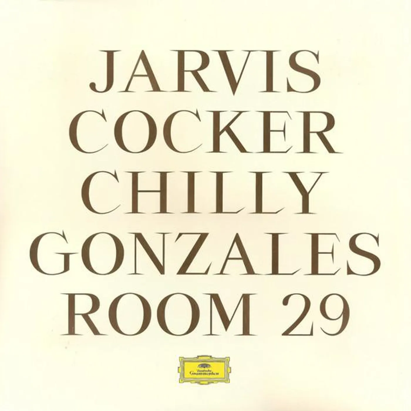 Chilly Gonzales / Jarvis Cocker ROOM 29 Vinyl Record