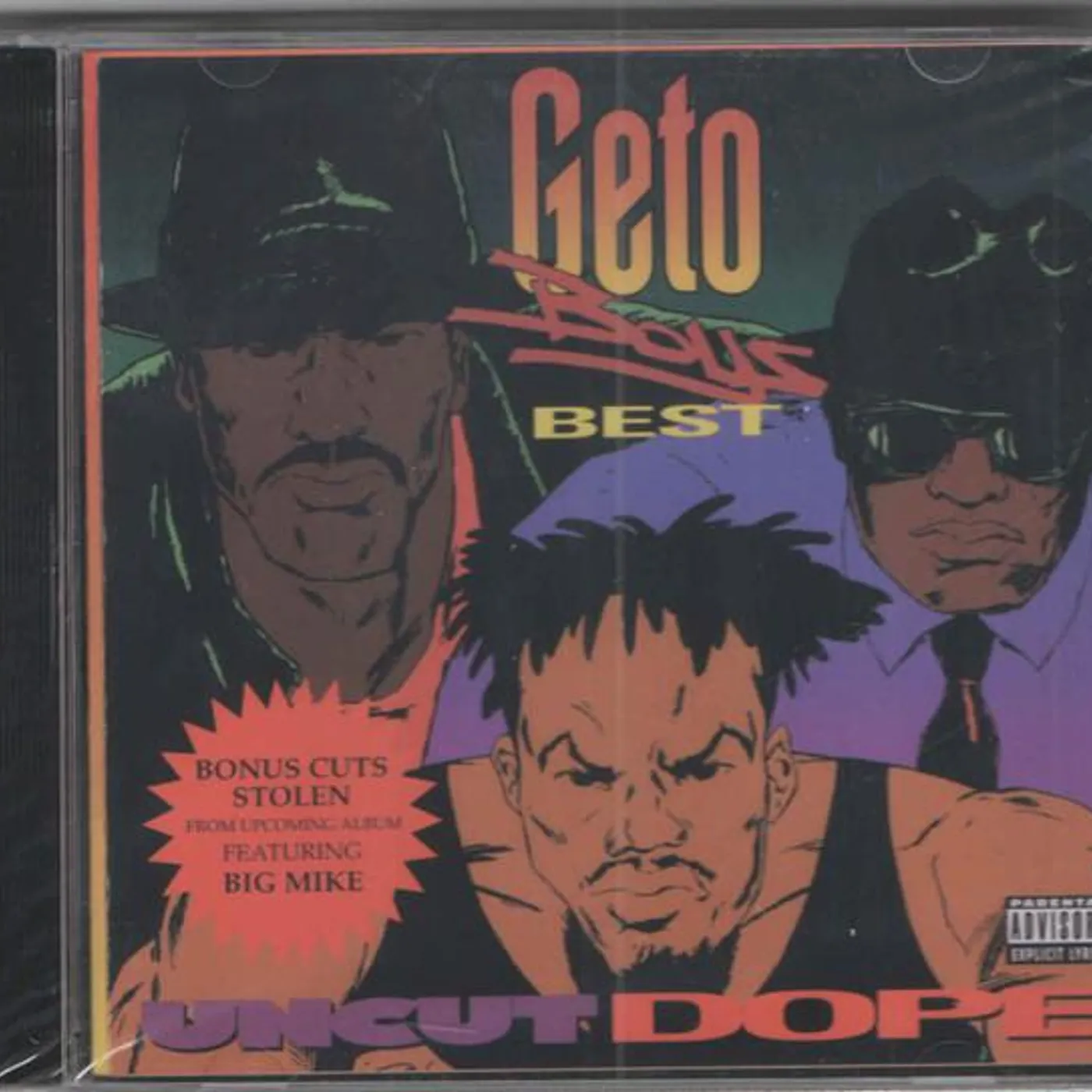 Geto Boys UNCUT DOPE CD