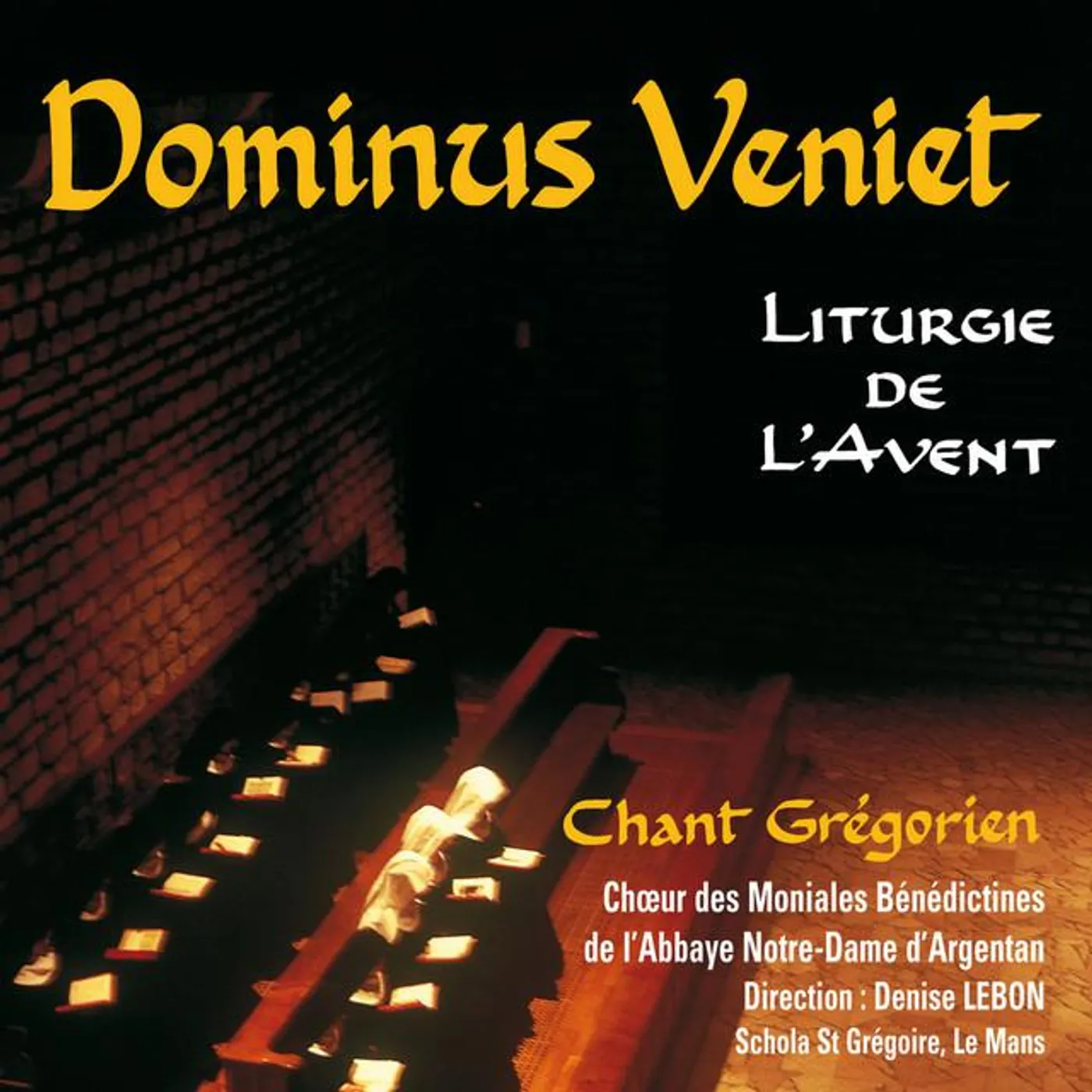 Chœur des moniales Bénédictines de l'abbaye Notre-Dame d'Argentan Brand Page