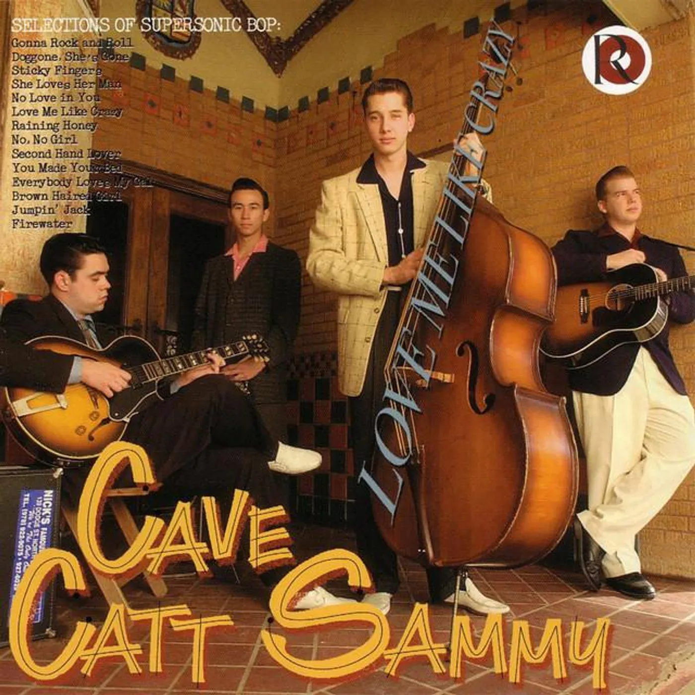 Cave Catt Sammy Brand Page