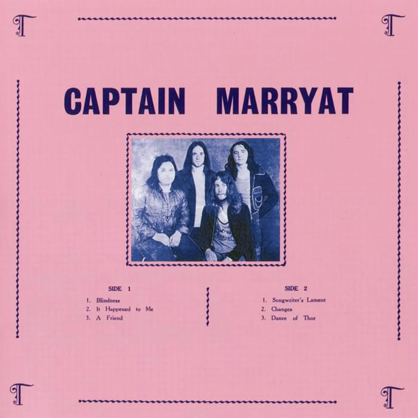 Captain Marryat Brand Page