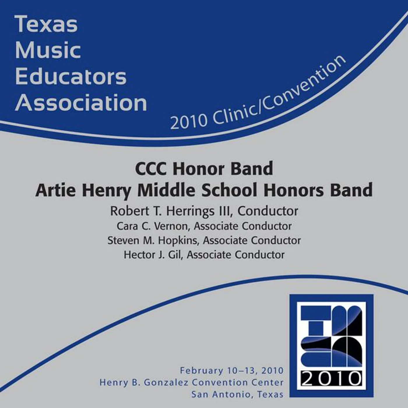 CCC Honor Band Artie Henry Middle School Honors Band