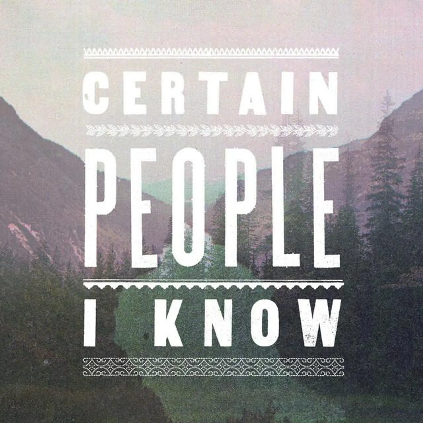 Certain People I Know Brand Page