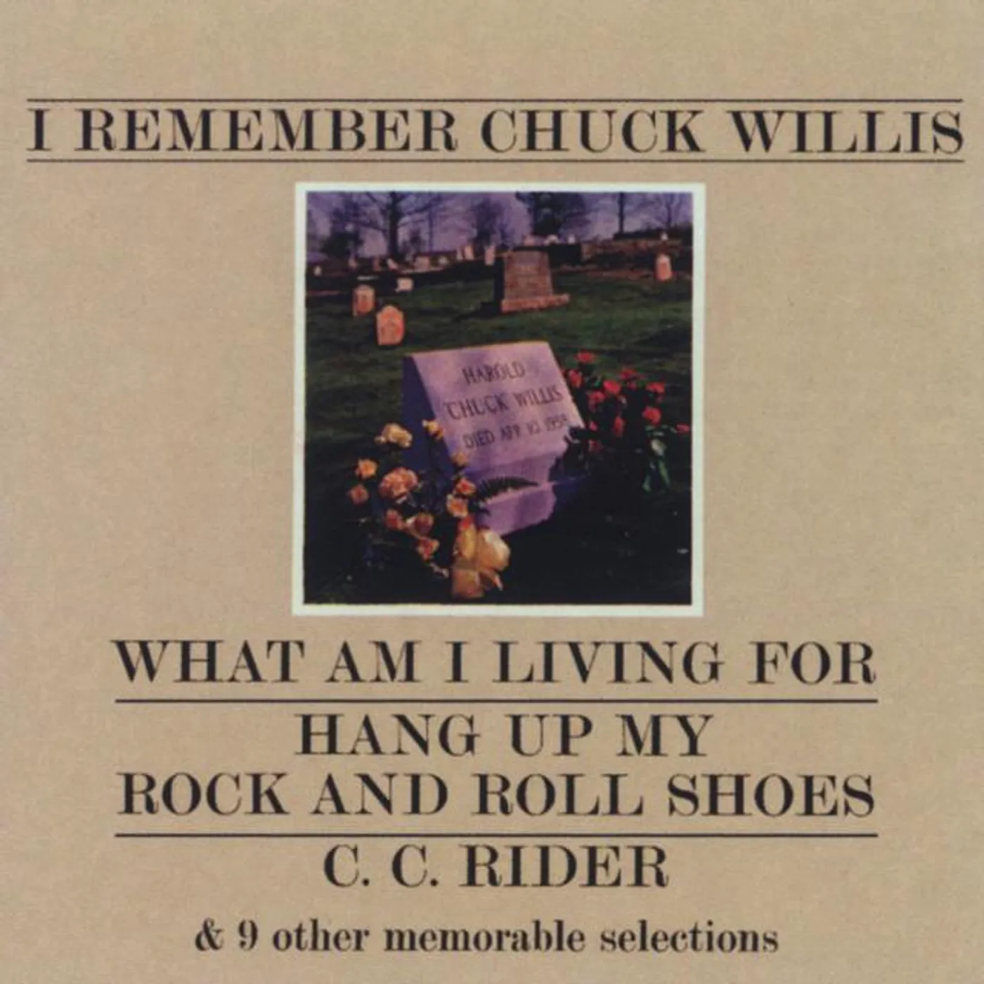 Chuck Willis Brand Page