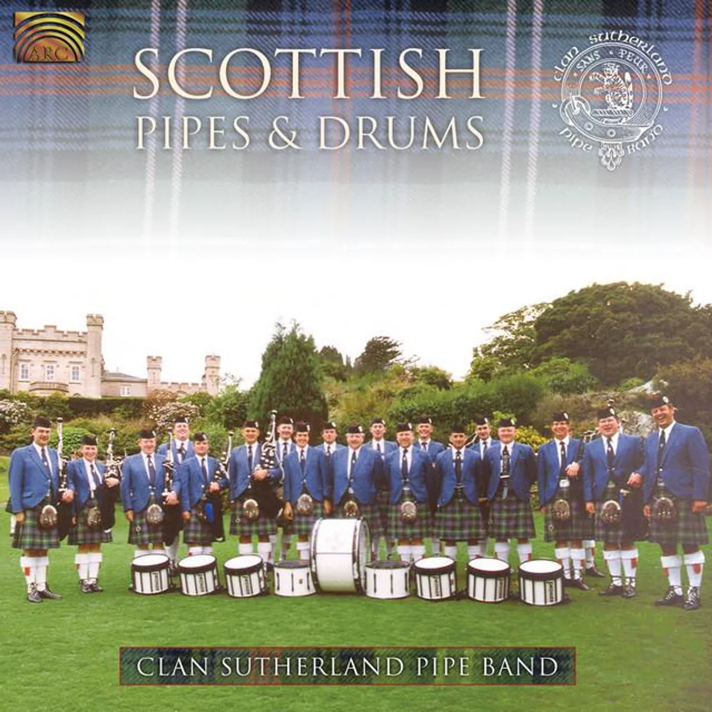 Clan Sutherland Pipe Band Brand Page