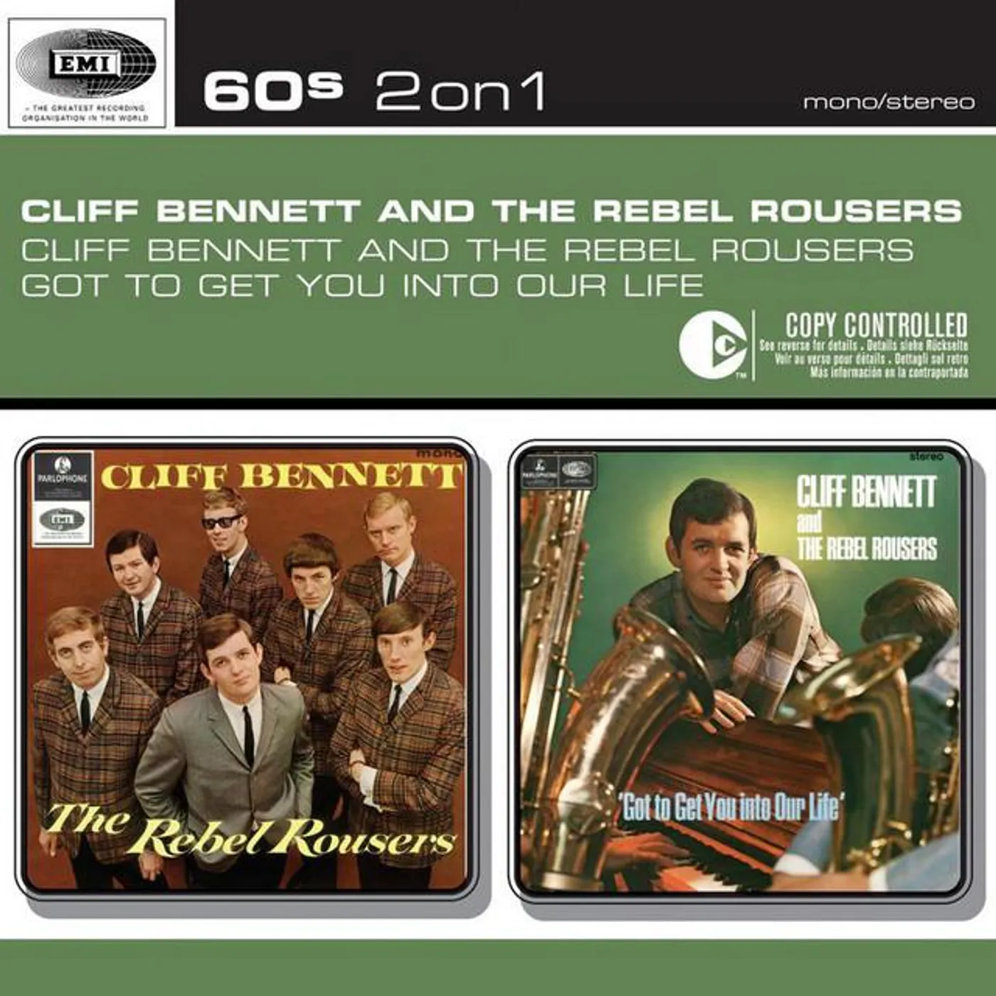 Cliff Bennett & The Rebel Rousers Brand Page