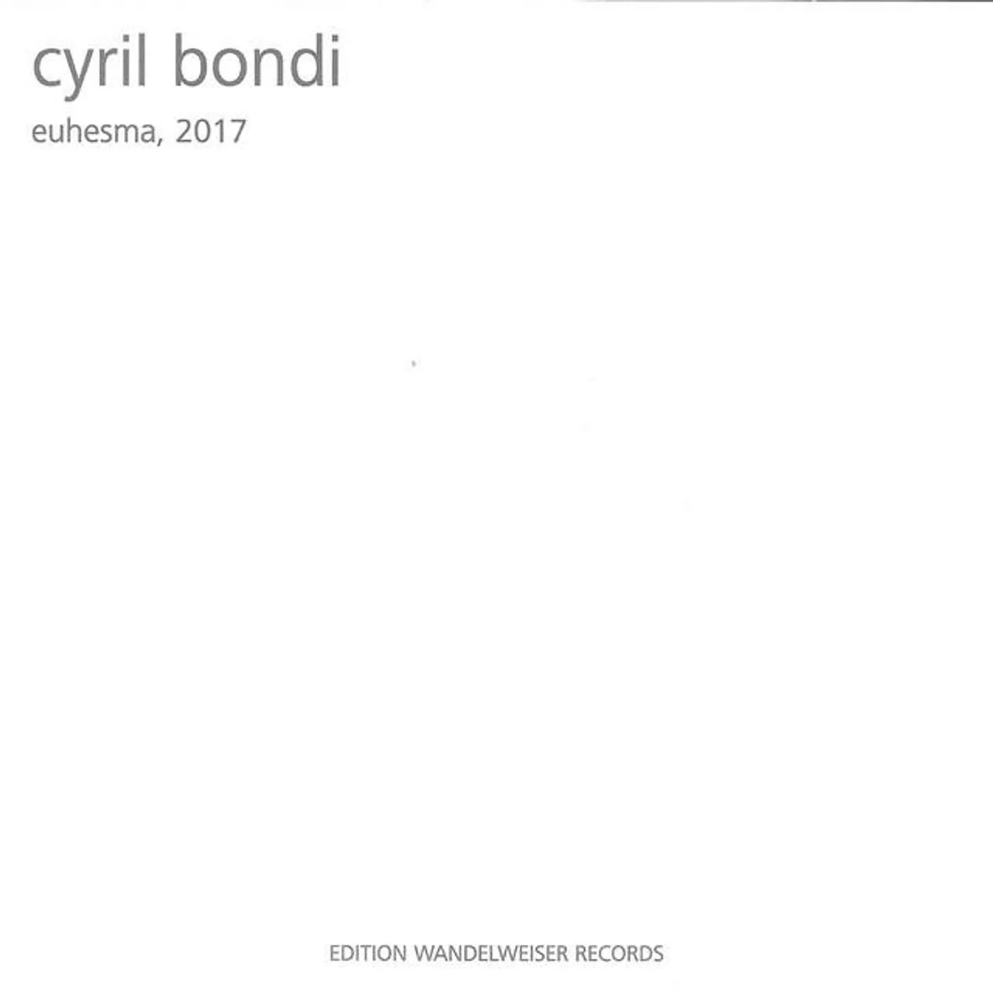 Cyril Bondi