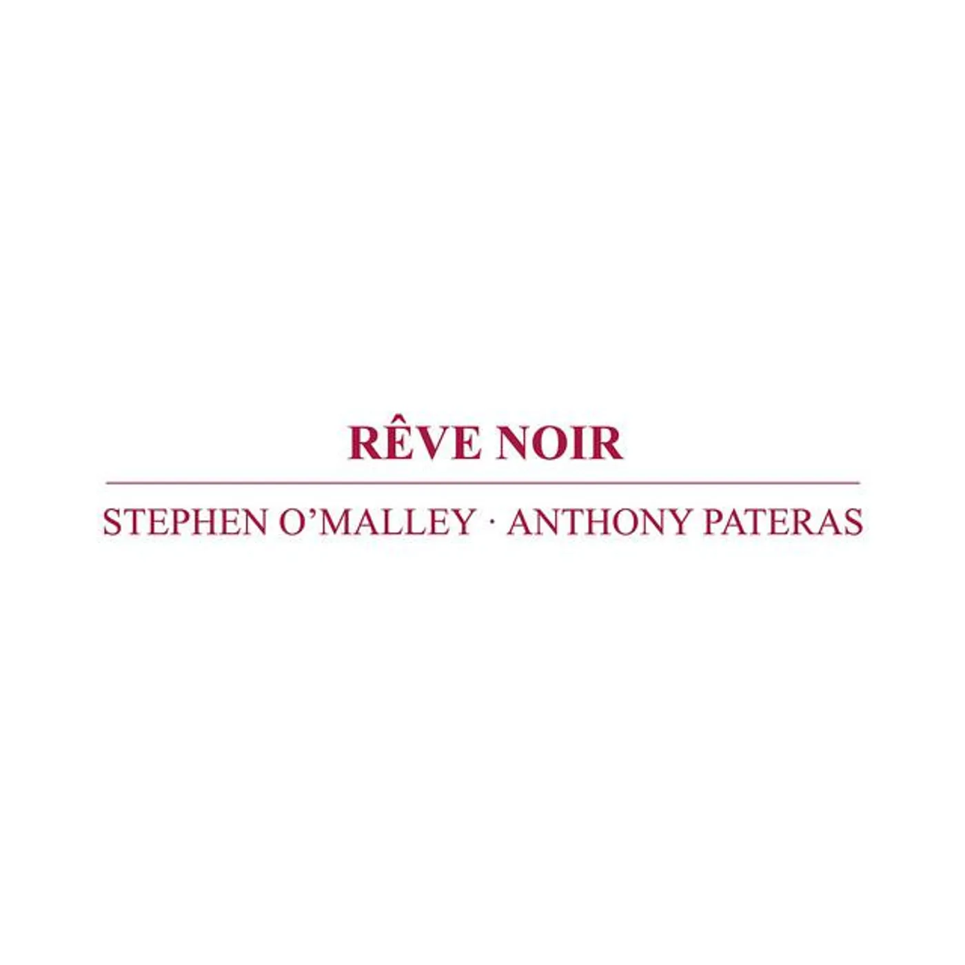 Anthony Pateras Brand Page