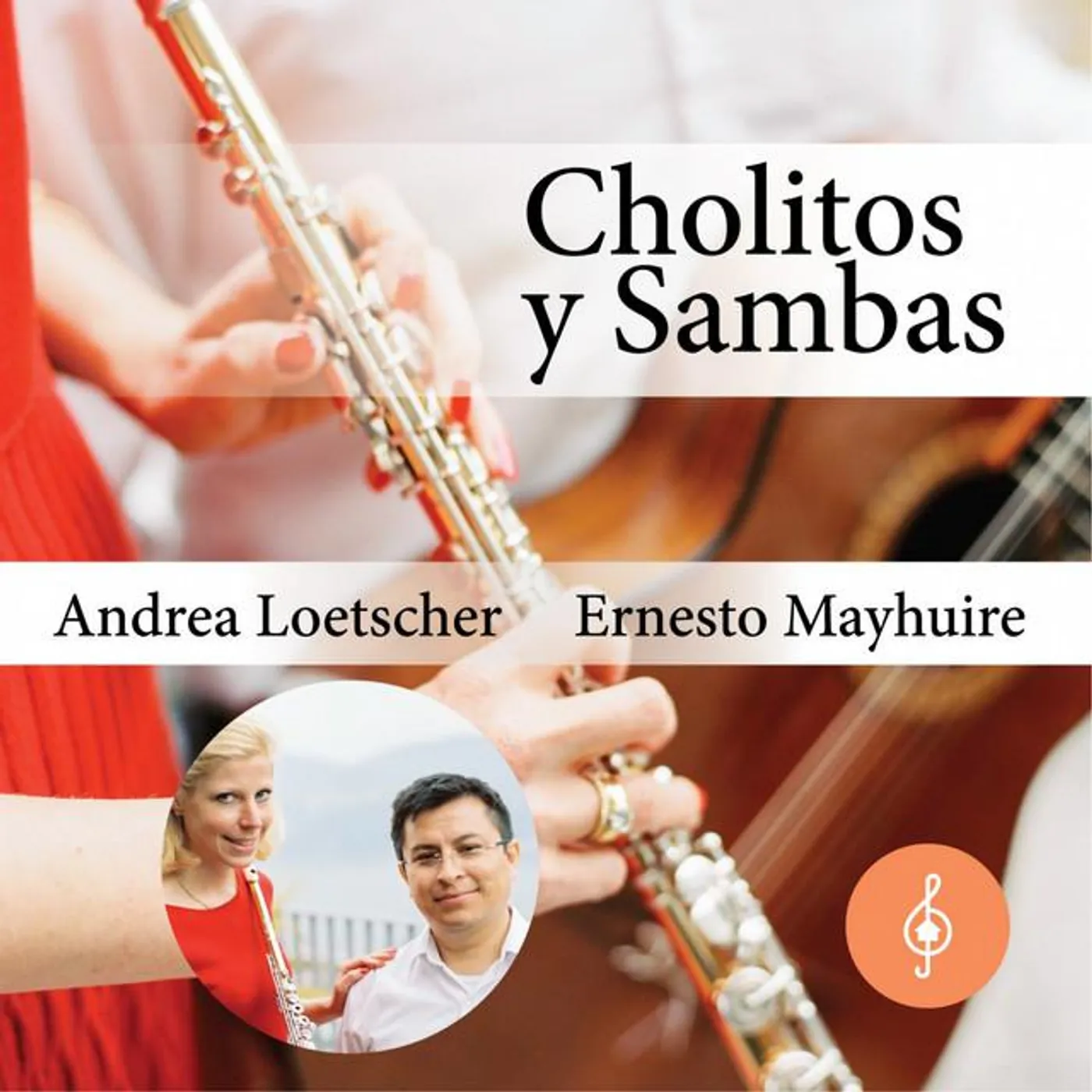 Andrea Loetscher y Ernesto Mayhuire