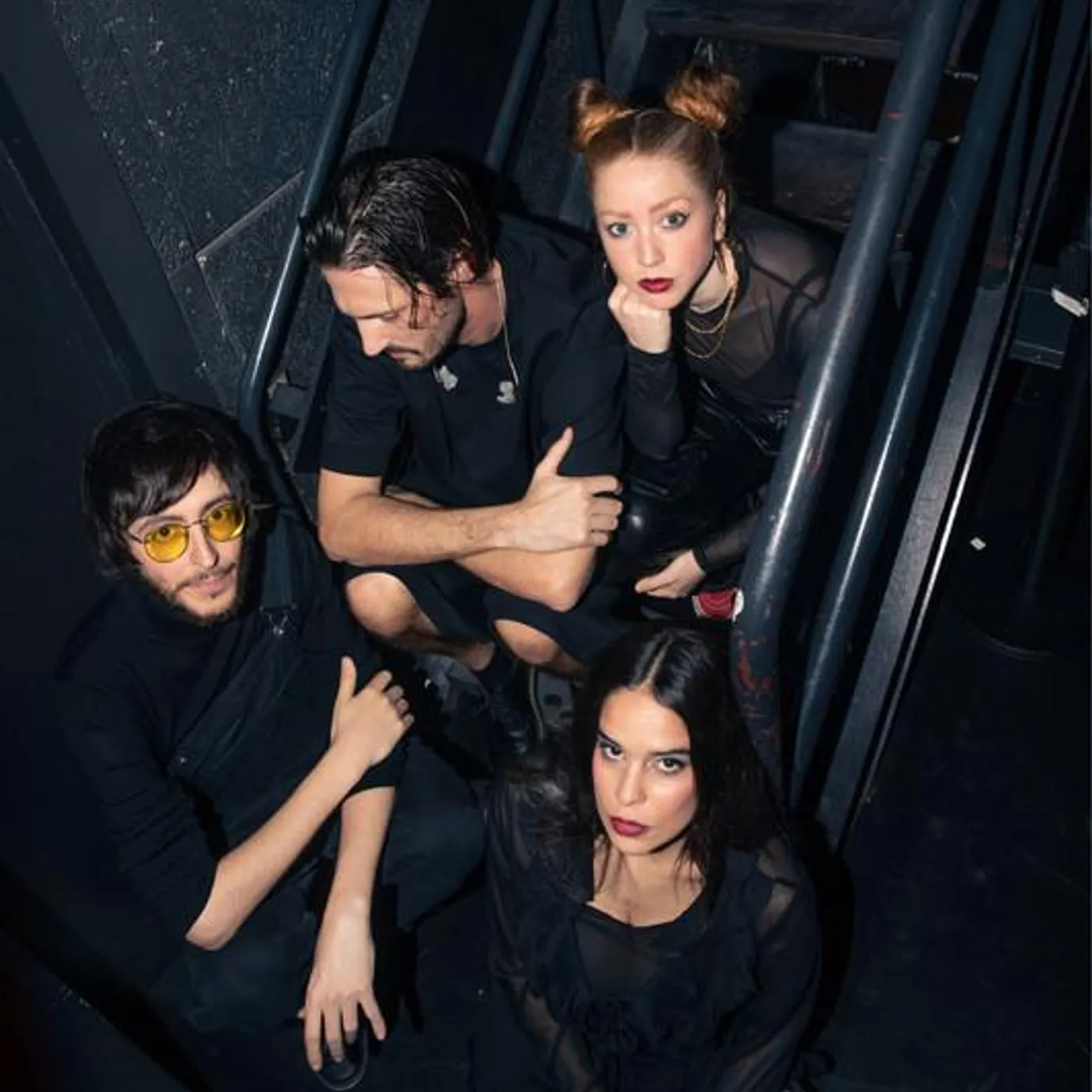 Ángeles, Víctor, Gloria & Javier