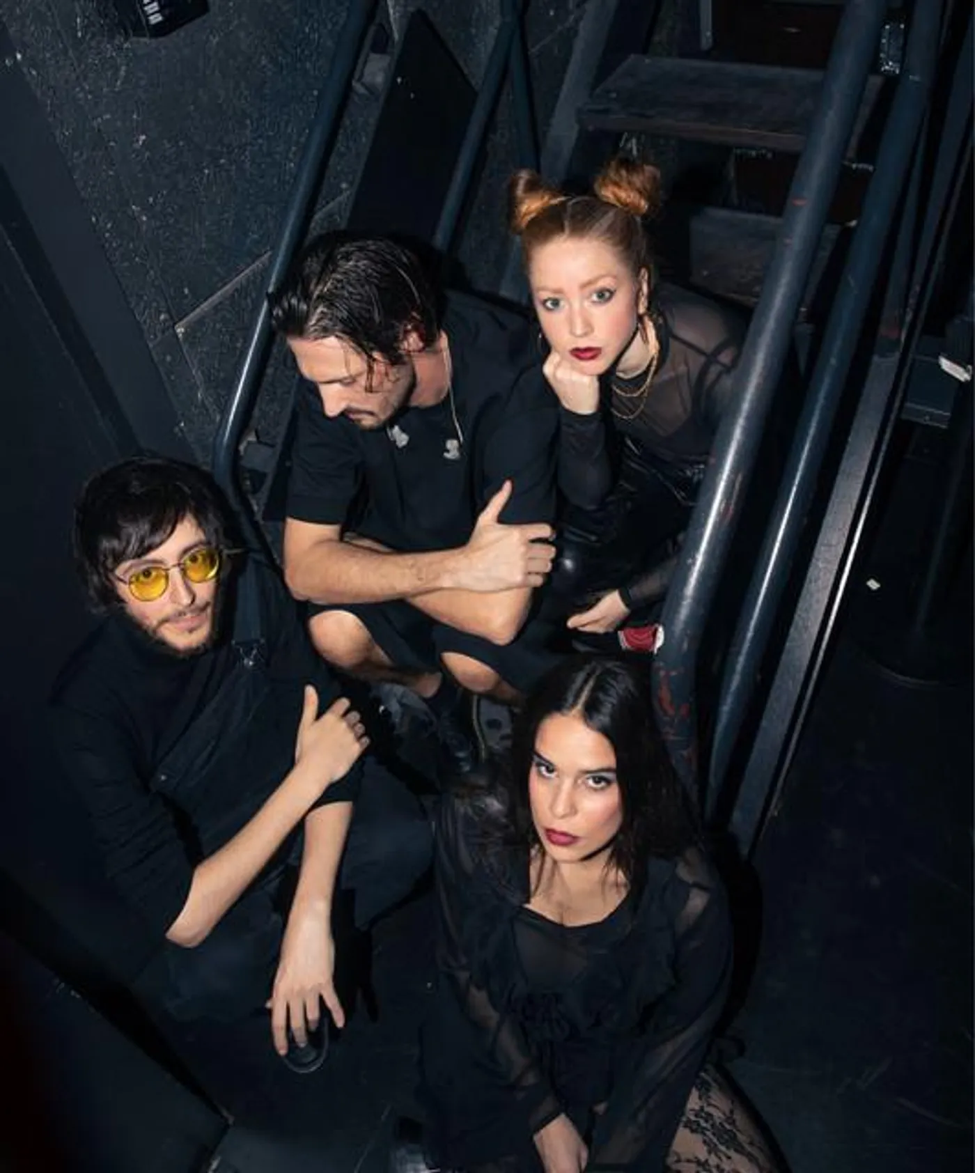 Ángeles, Víctor, Gloria & Javier