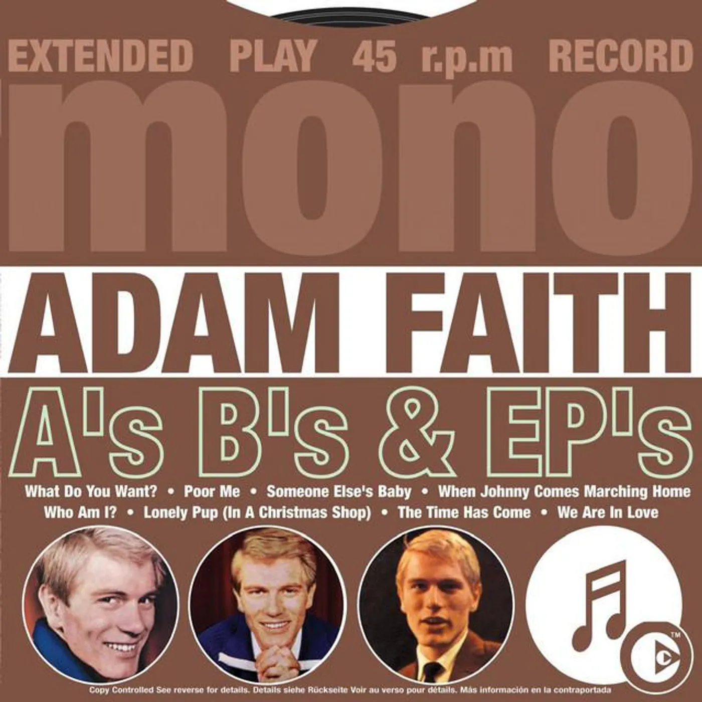Adam Faith Brand Page