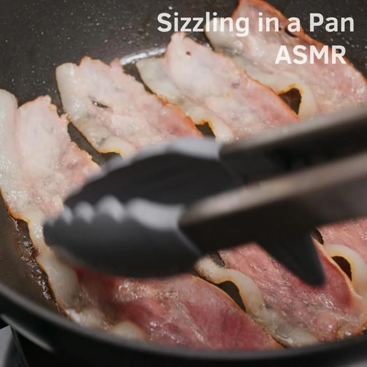 ASMR Sizzling in a Pan