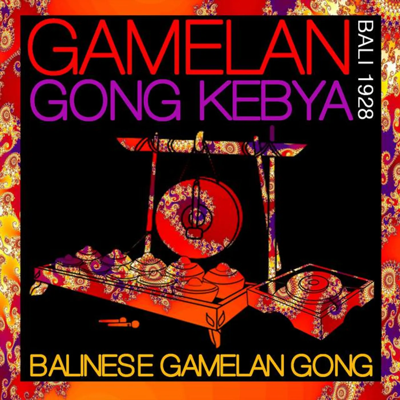 Balinese gamelan gong