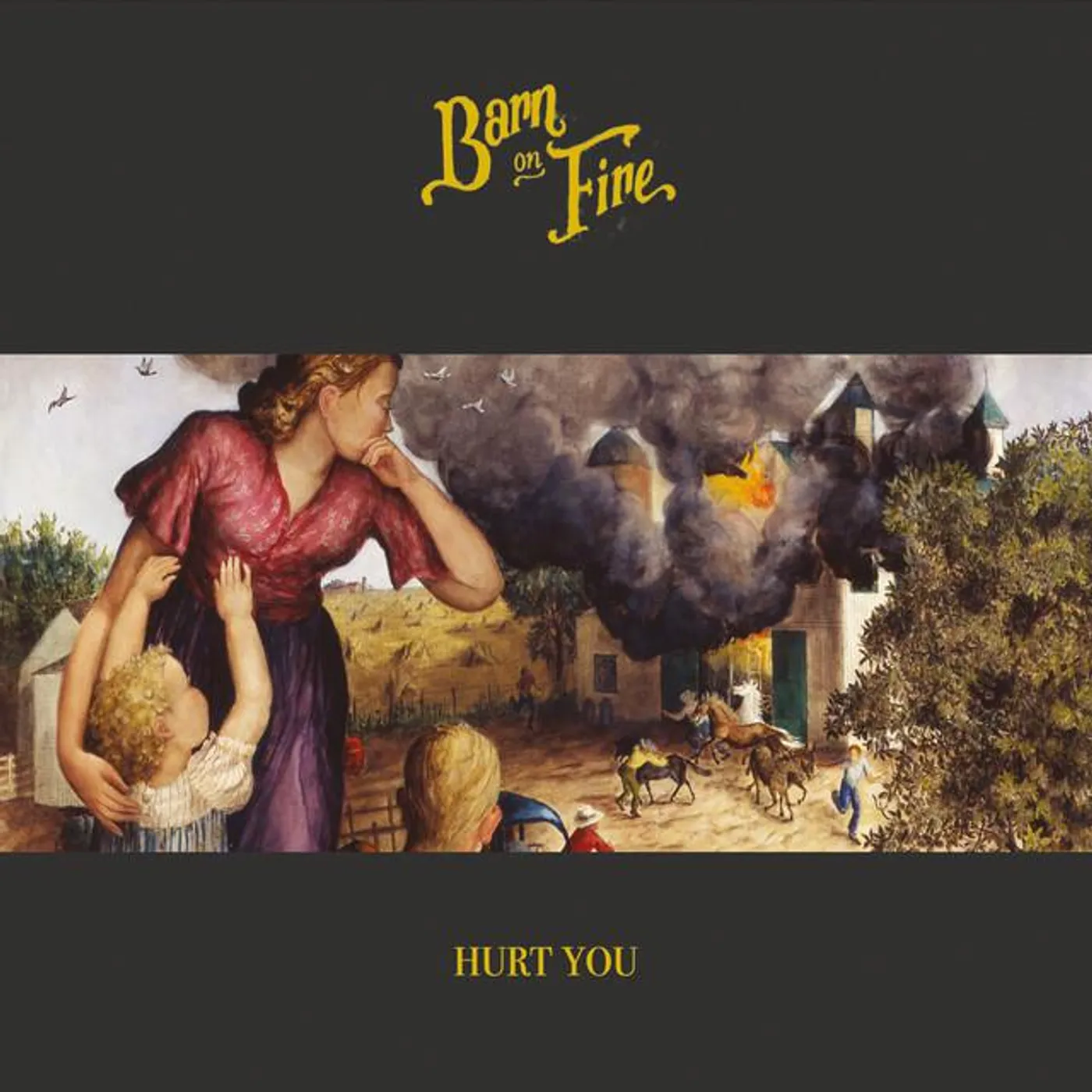 Barn on Fire