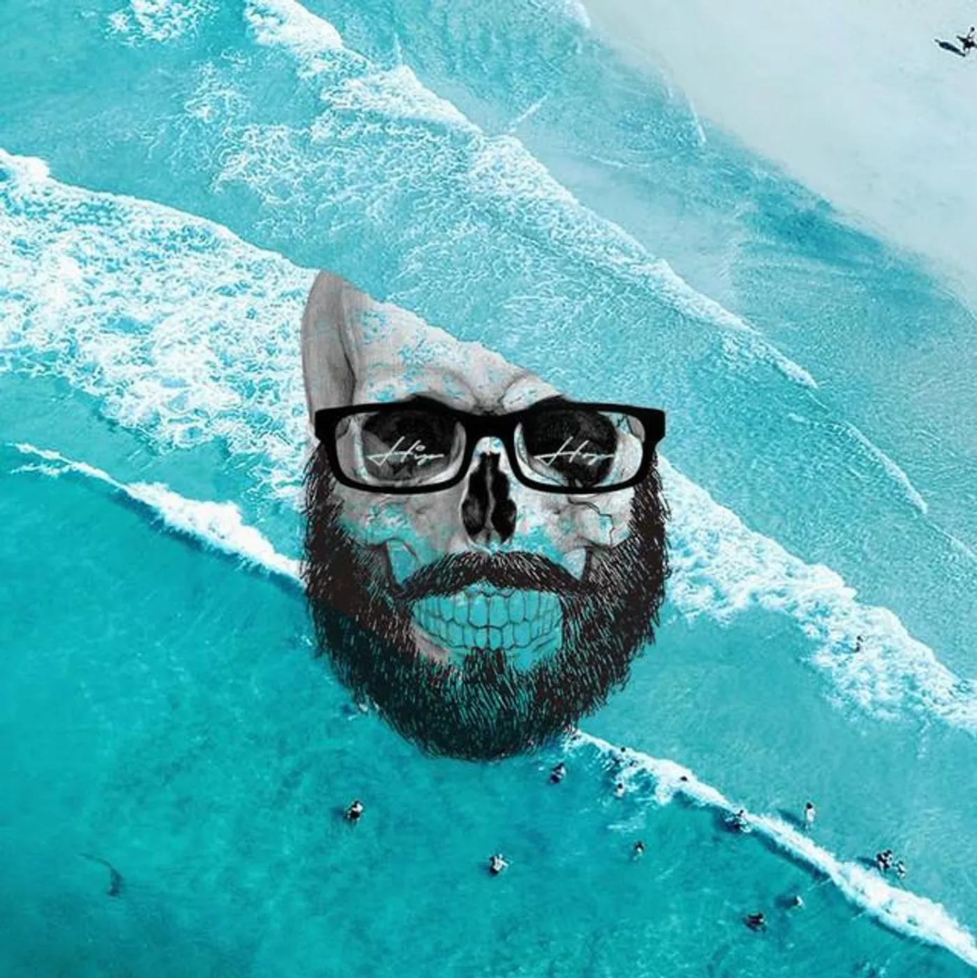 Bearded Skull