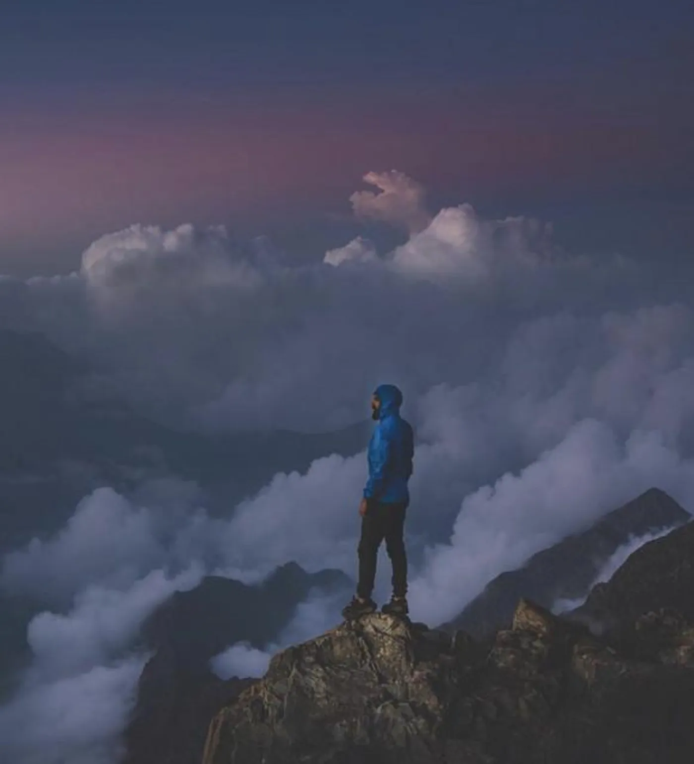 Behind Clouds
